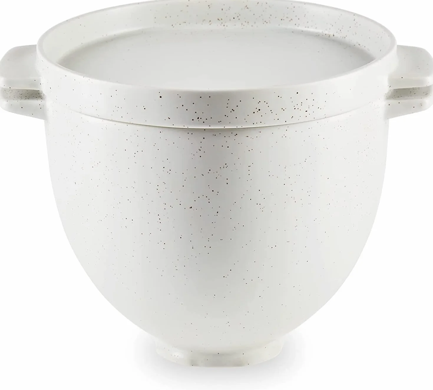 KitchenAid Bol para Pan con Tapa de Horneado para Batidoras, Mezcla, Fermentación y Horneado en Uno, Bol de Cerámica Apto para Horno con Tapa