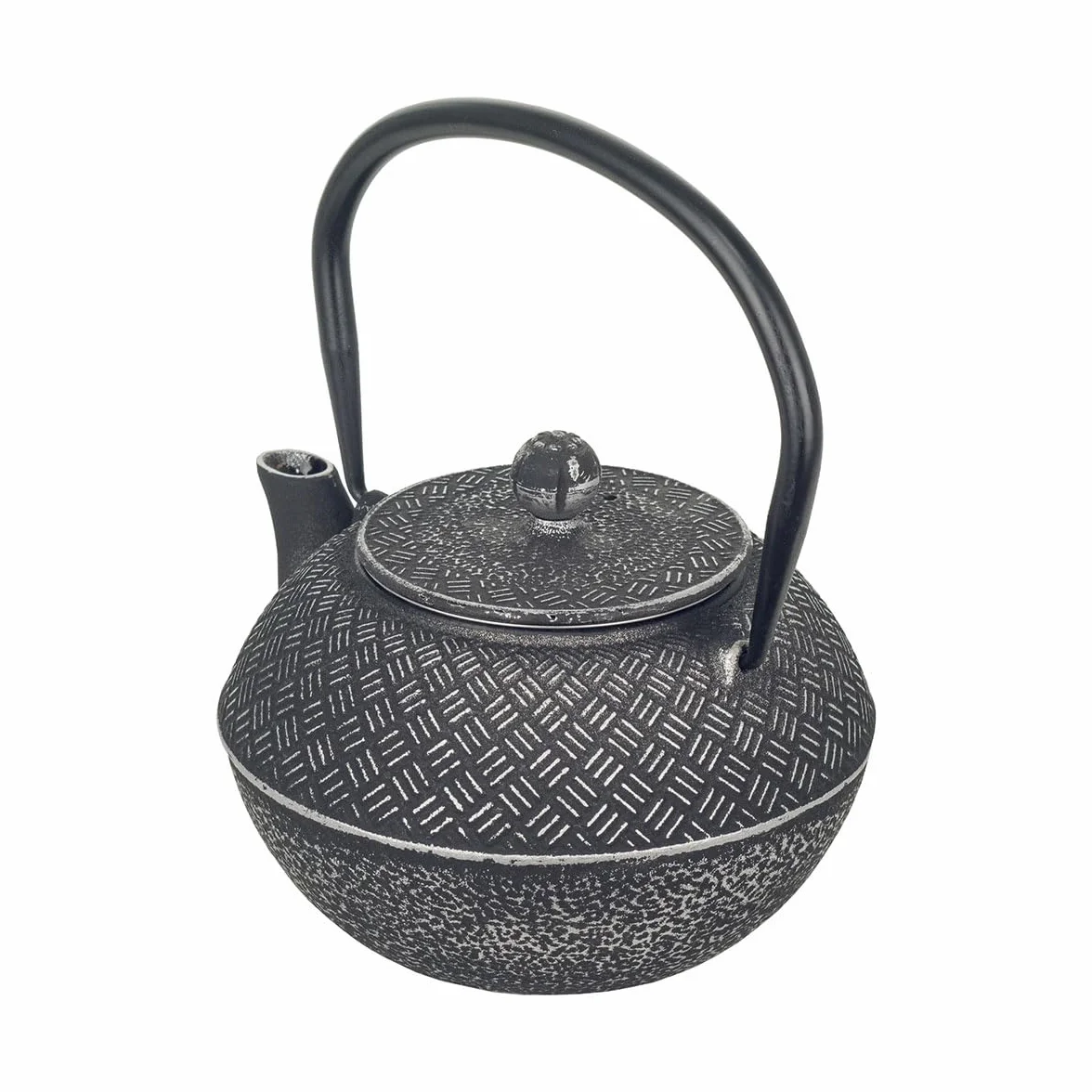 Signes Grimalt By SIGRIS - Tetera 1 litro Negro de Hierro Colado | Tetera Tetera De Hierro Tetera China 12x15x17cm