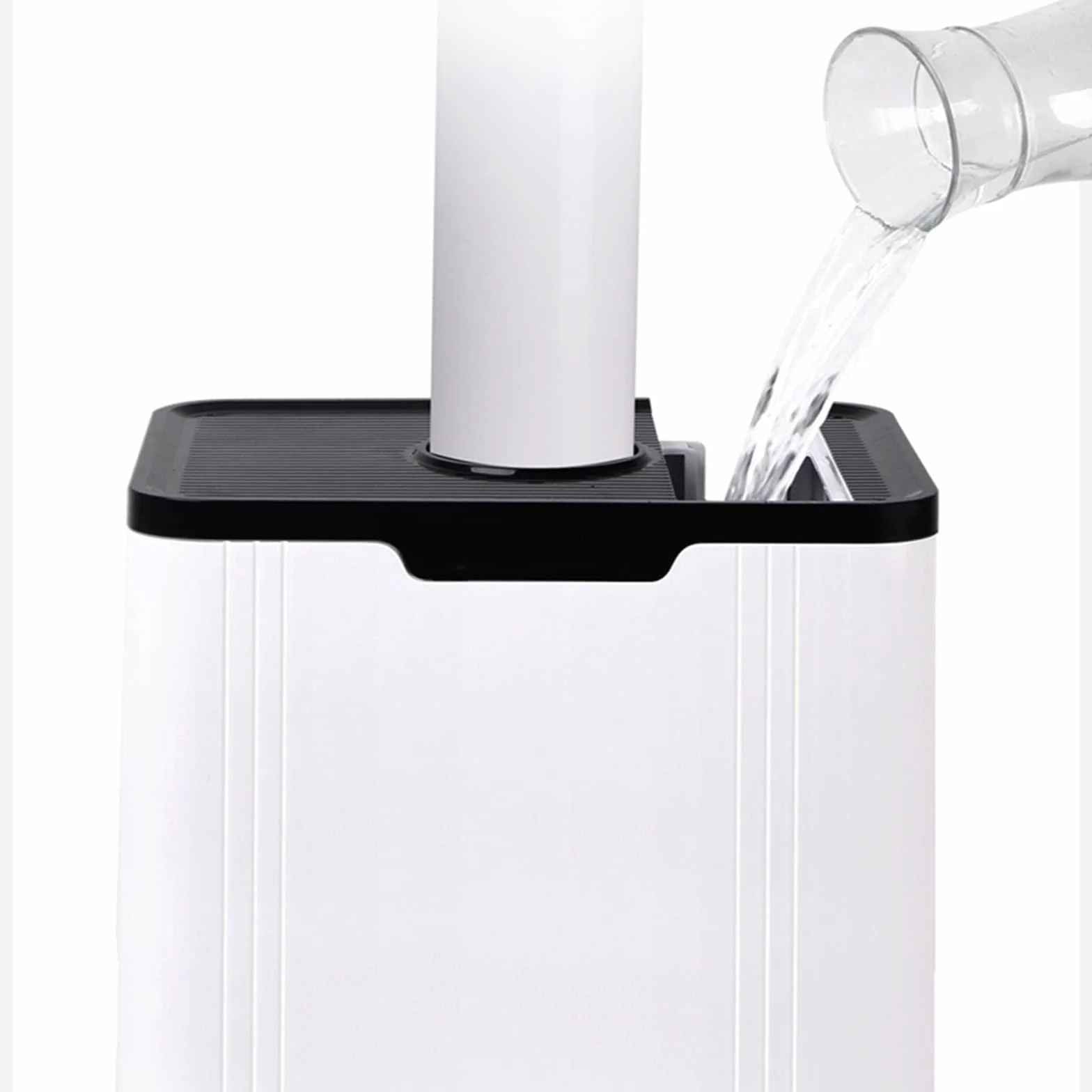 Humidificador, humidificador Comercial, humidificadores para Dormitorio, humidificador de Aire, 3 Modos de Niebla y Apagado automático, Muy silencioso para Office Hom