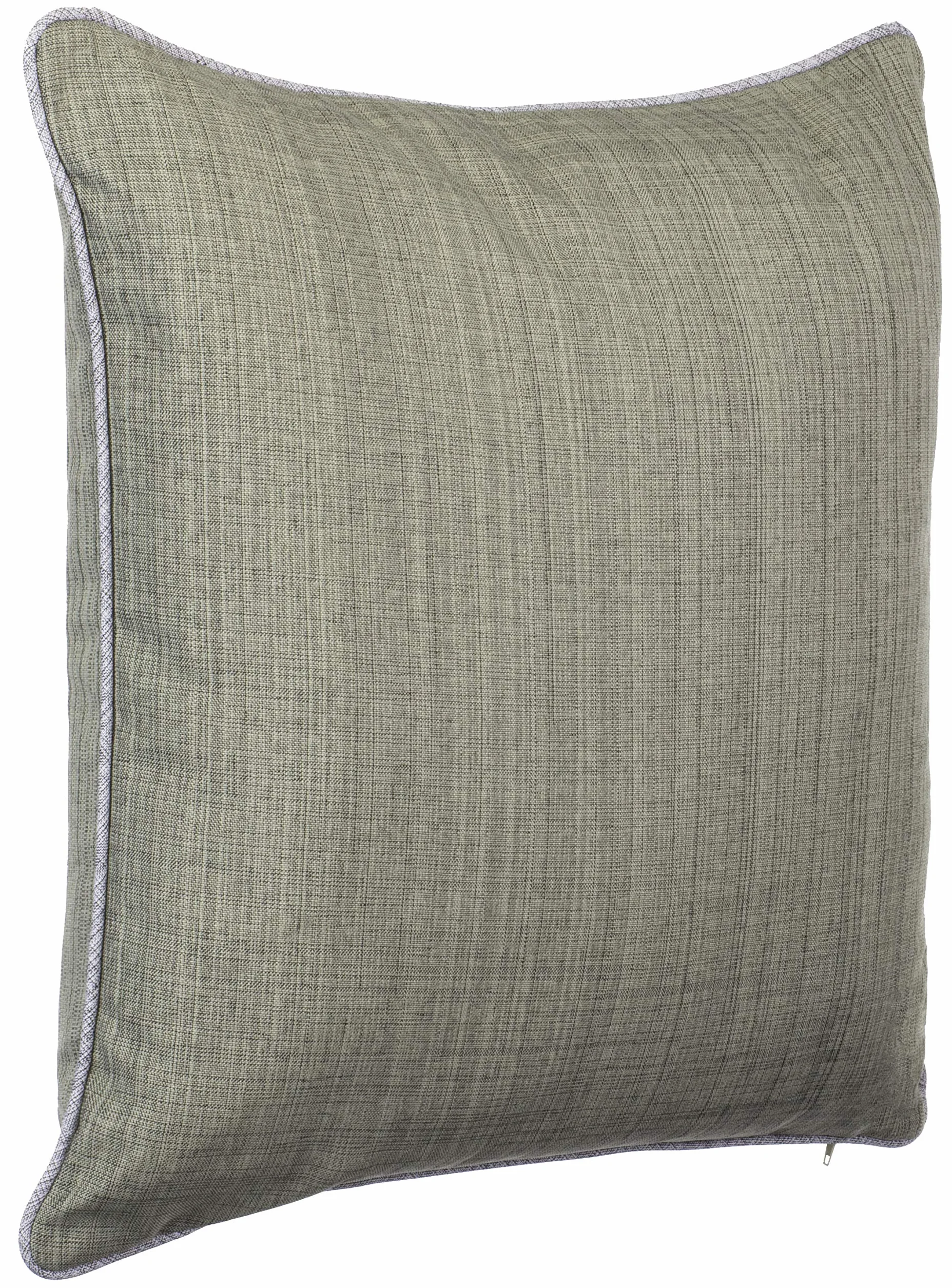 Juego de 6 Fundas de Cojín exterior Brandsseller 45x45 cm – Decorativas, impermeables, en tejido de Lino y Cremallera – Resistentes a la intemperie para Jardín, Terraza, Balcón y Sofá – Taupe
