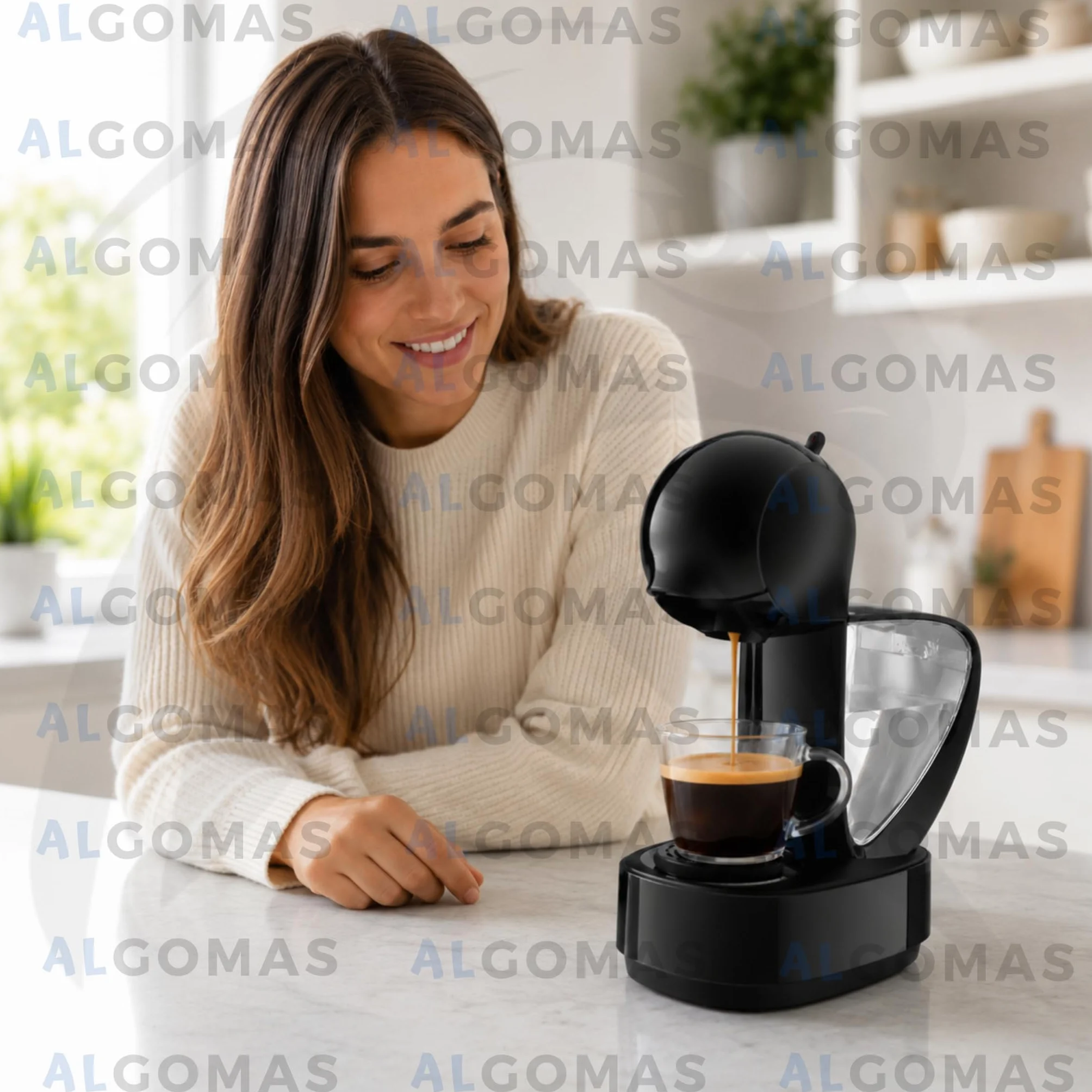 Soporte de Cápsulas MS-624560 Compatible con Nescafé Dolce Gusto Infinissima Negro para Cafeteras Krups y DeLonghi