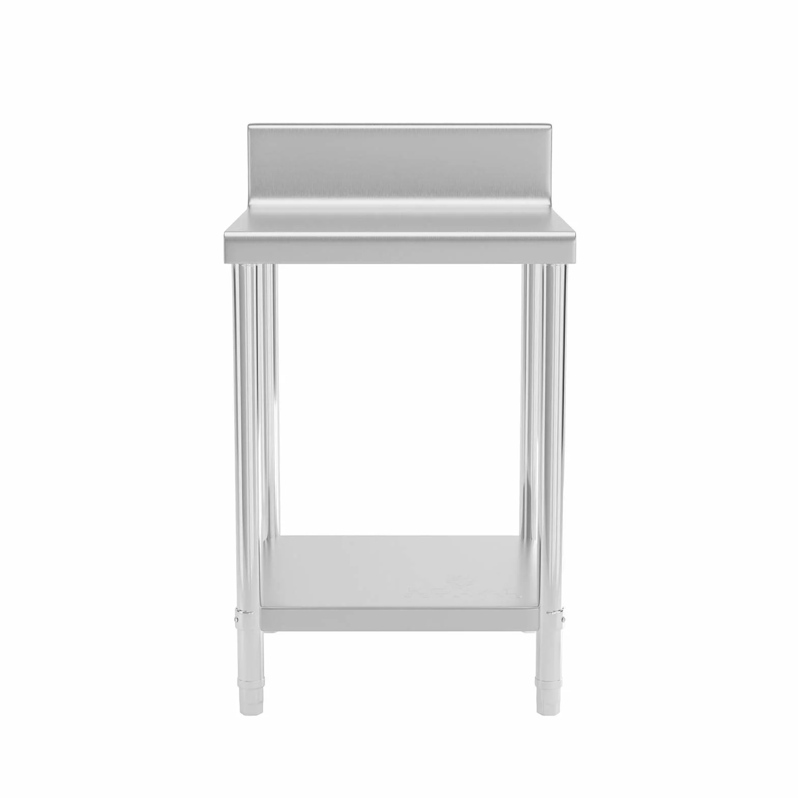 Royal Catering Mesa de Acero Inoxidable 60x60 cm RCAT-60/60-N Capacidad 250 kg