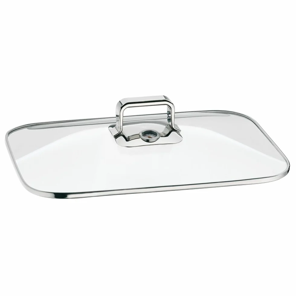 WMF Vitalis Fuente rectangular de cocción al vapor con Rejilla, acero inoxidable pulido, 6.5 L