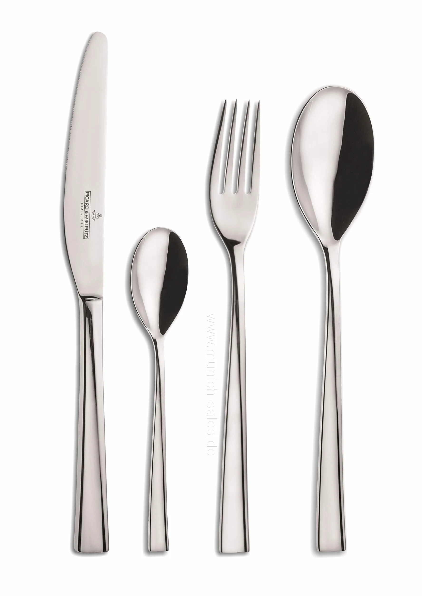 Set de regalo de 24 piezas, de la serie Monterey Bright Steel de Picard & Wielpütz