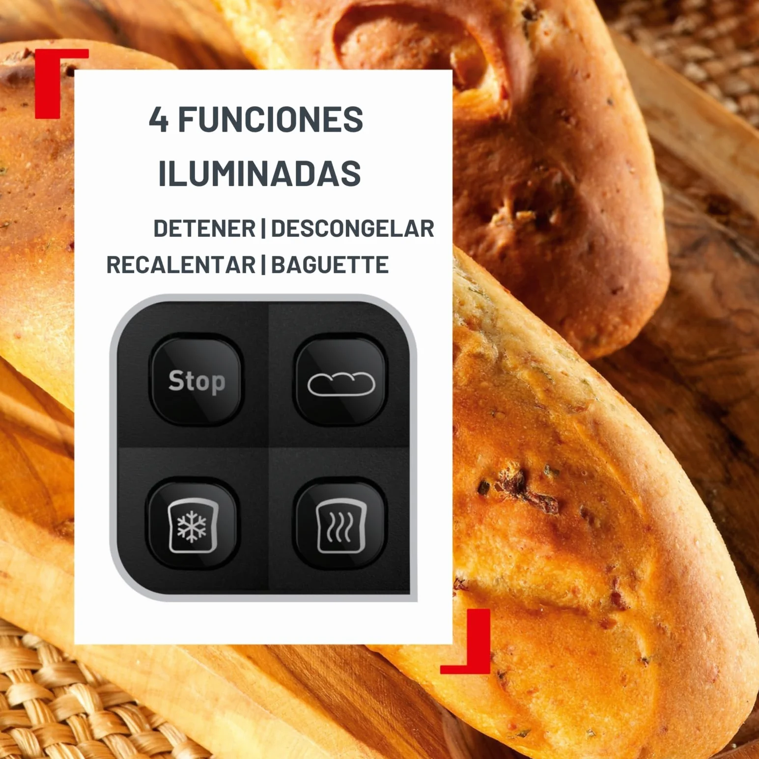 Tefal Tostadora Element TL4308, 25 cm ranura larga, 7 niveles tostado, 1000W, Negro acero inoxidable