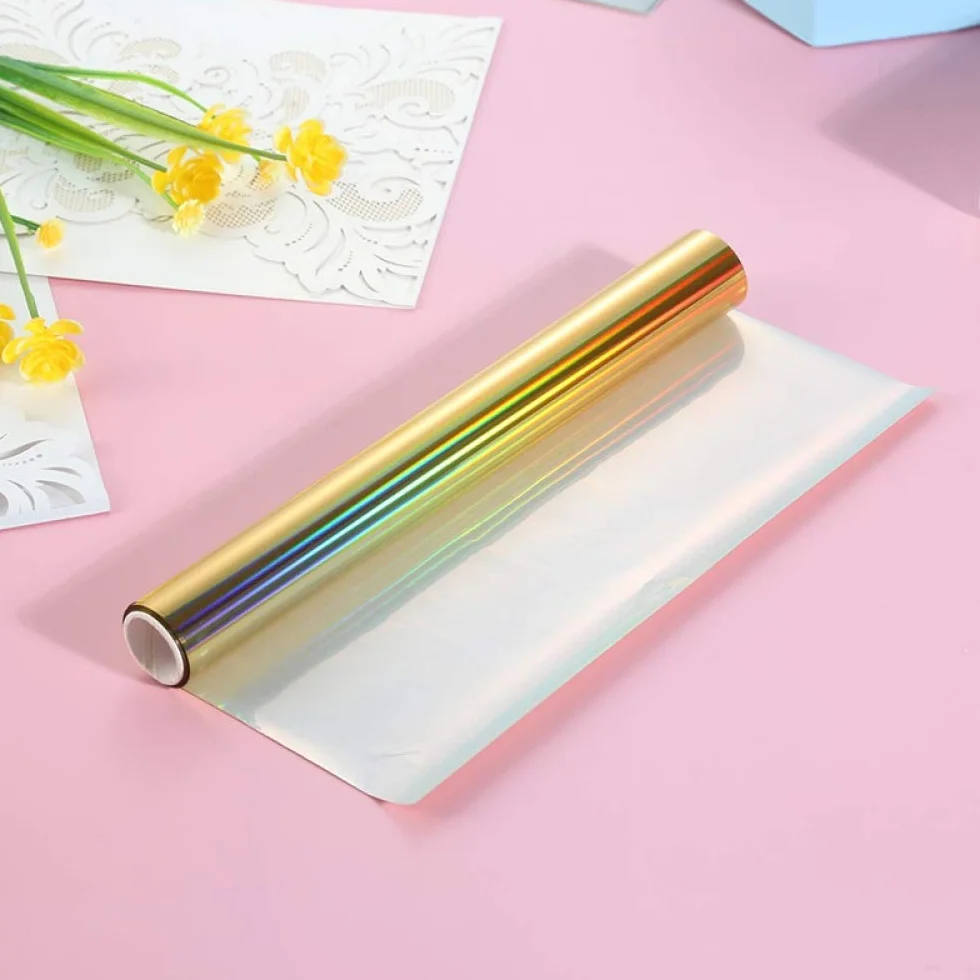 Paquete de 5 Láminas Brillantes para Impresora Láser, 19 cm x 5 Metros, Multicolor