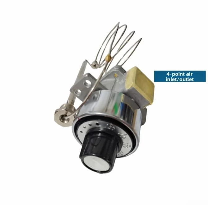 Válvula de control de temperatura para freidora de gas comercial 150-200C rango ajustable termostato reemplazo para restaurante cocina uso