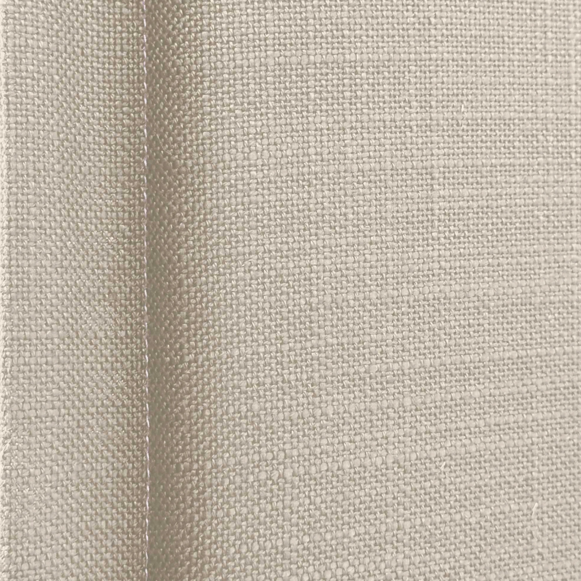 DHOME Cabecero de Lino Natural Liso con Ribete Cabezal Tapizado Cama Dormitorio Moderno Top Trending (Beige, 160x105cm con Patas (Camas 150/160))