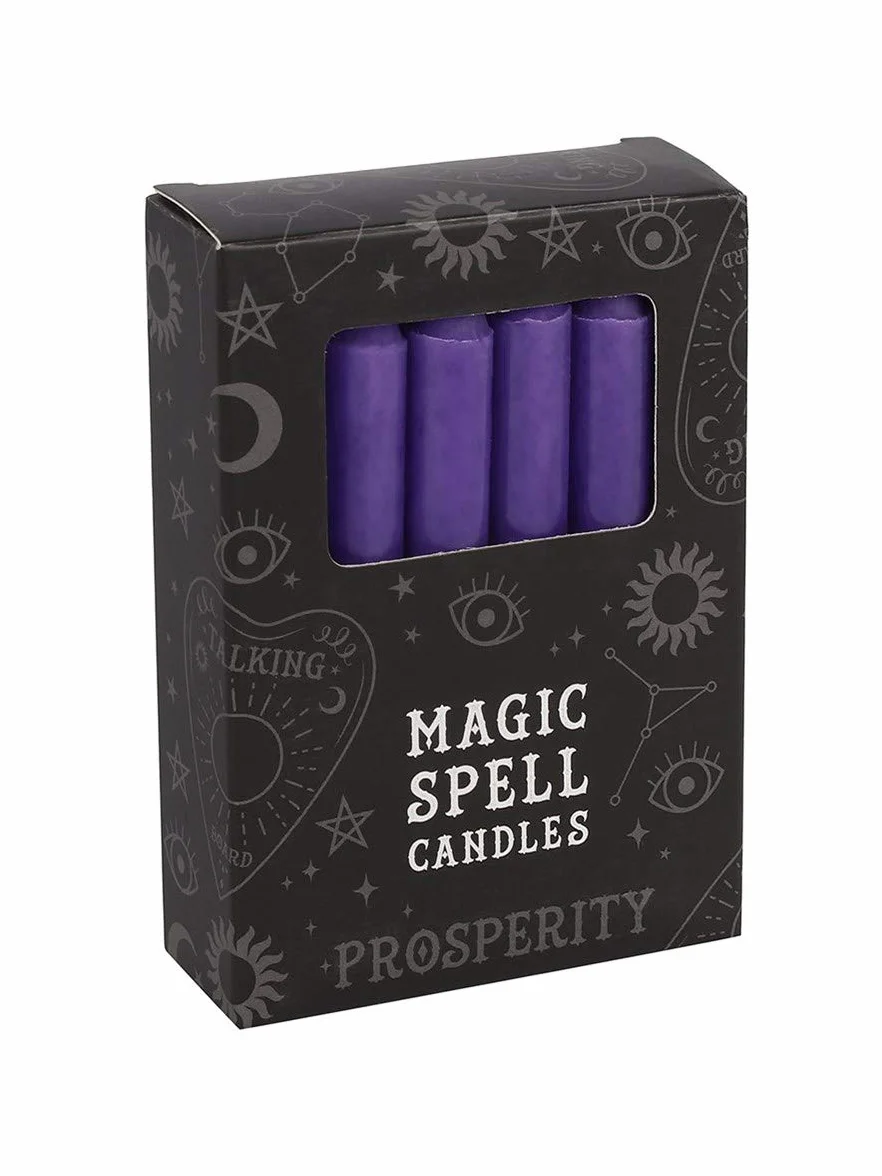Grindstore Vela de hechizo morado 10,3 x 7,3 x 2,5 cm