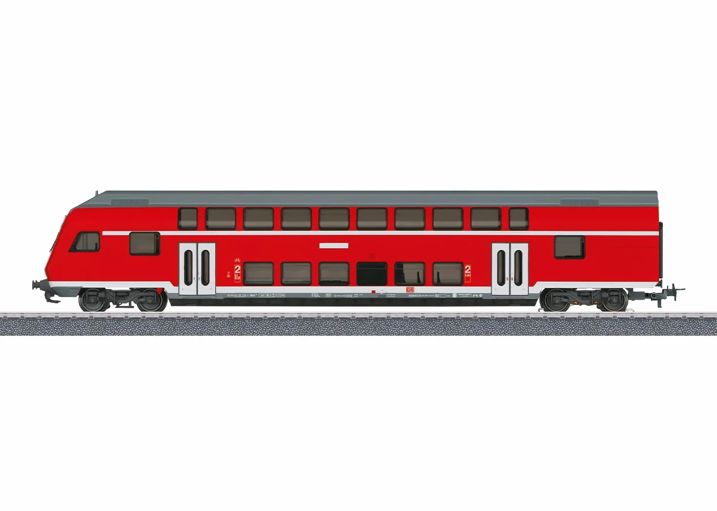 40402 H0 DBbzf 761 - Carro de Dos Pisos (2ª Clase, DBAG, EP.V, WS