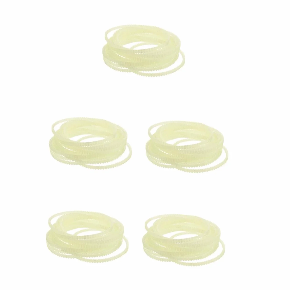 DOITOOL 5 Series Correa De Máquina De Coser Reemplazo Máquinas De Coser Domésticas Pedal Cinturones Duraderos Y Prácticos 20 Piezas X 5