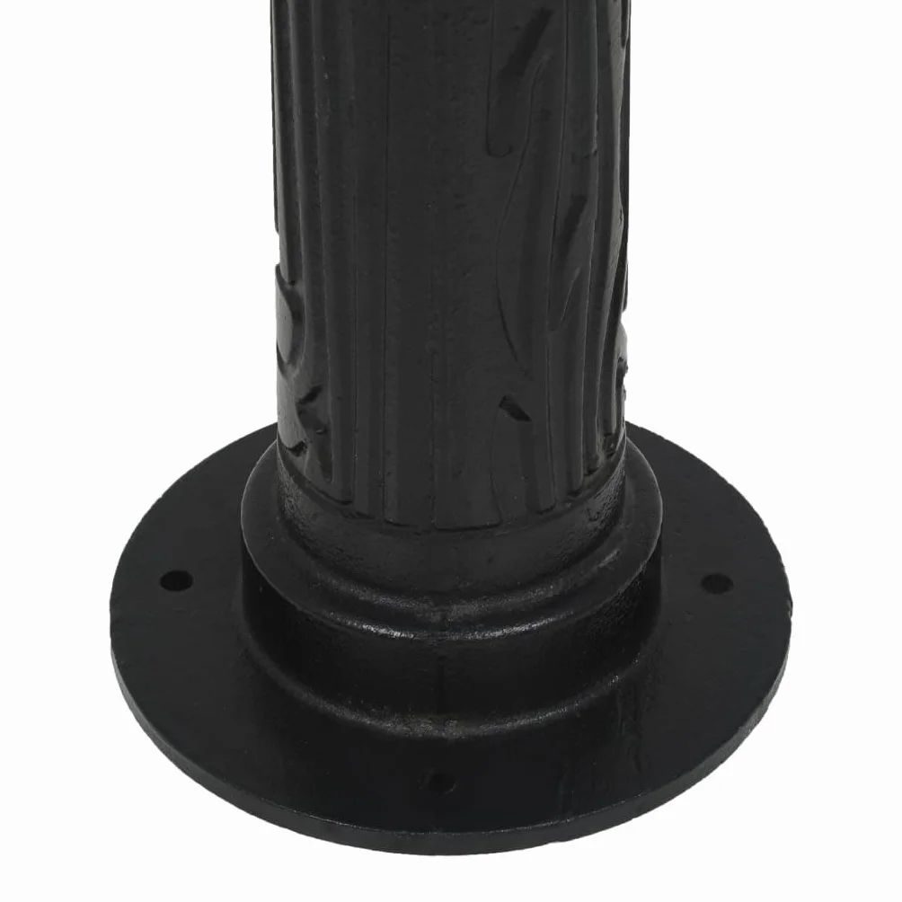 Soporte de Bomba de Agua Manual de jardín Hierro Fundido, Bricolaje Bombas Sistemas de Bombeo, Negro, 13.15kg