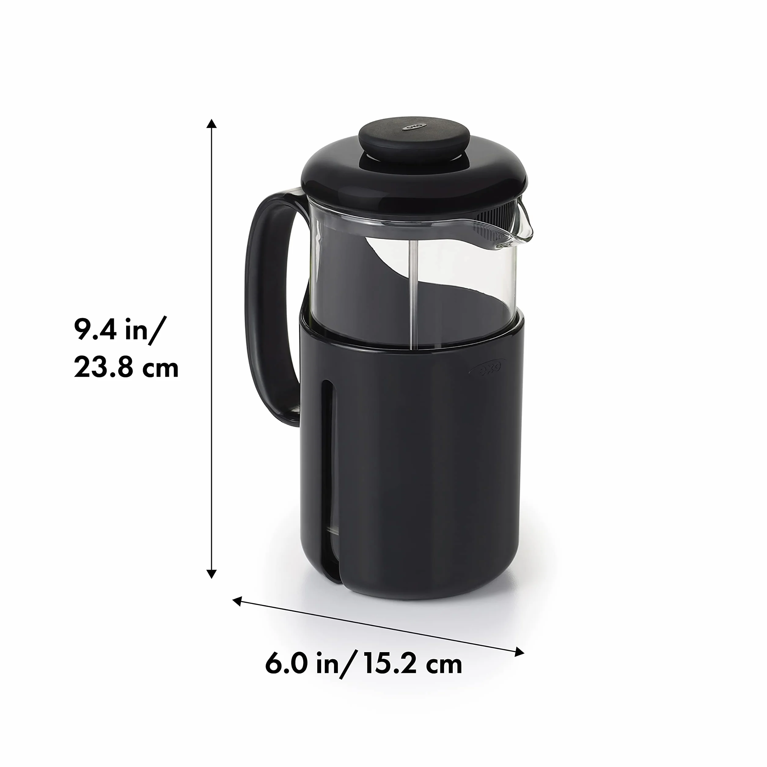 OXO Prensa francesa Good Grips Venture 11181100, plástico, color negro