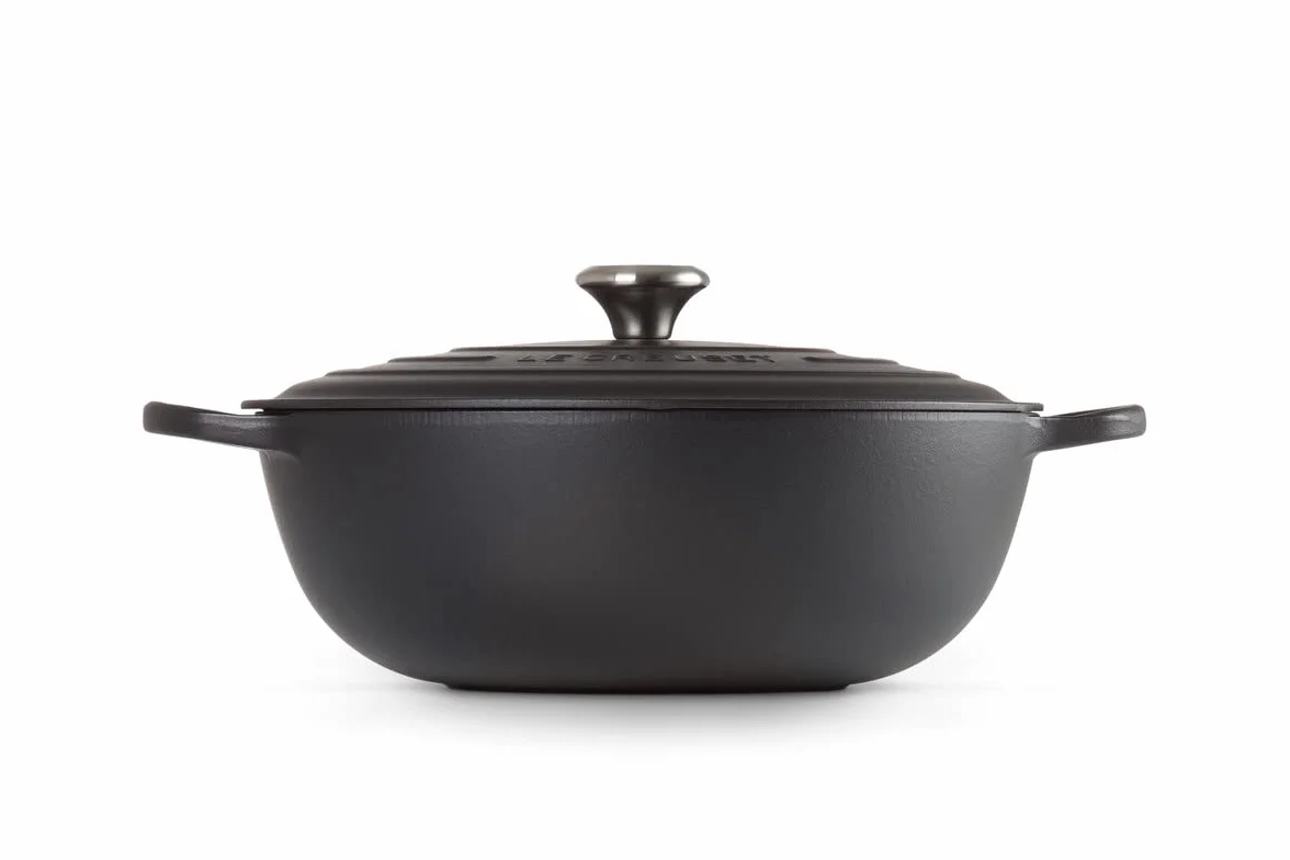 Le Creuset Marmita de hierro fundido, diámetro 32 cm, 7 L, Negro Mate, 21114320000430