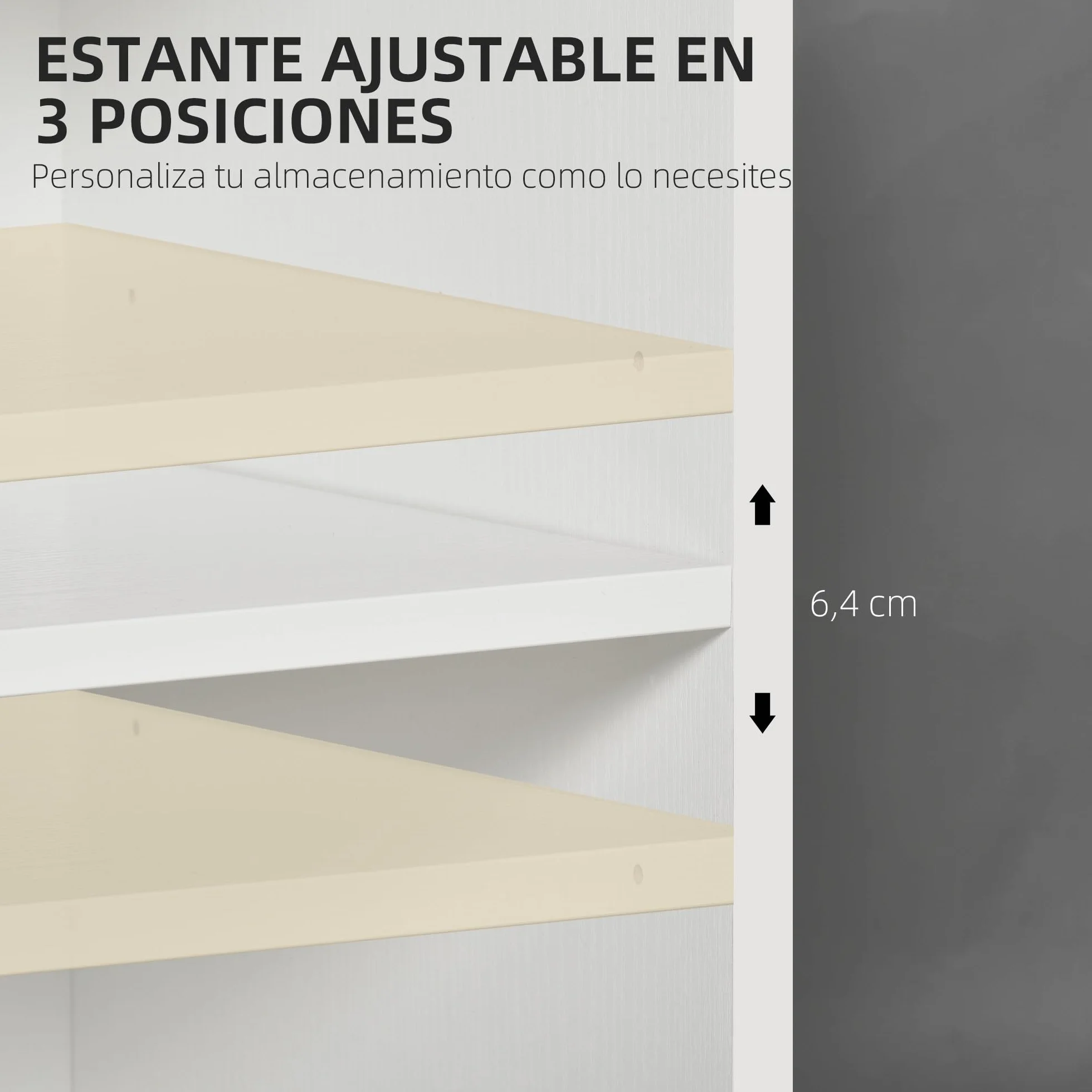 Vinsetto Mueble de Impresora Carro Multifuncional de Oficina con 3 Compartimentos 2 Cajones para Archivos Estante Ajustable Ruedas con 2 Frenos 80x40x72 cm Roble