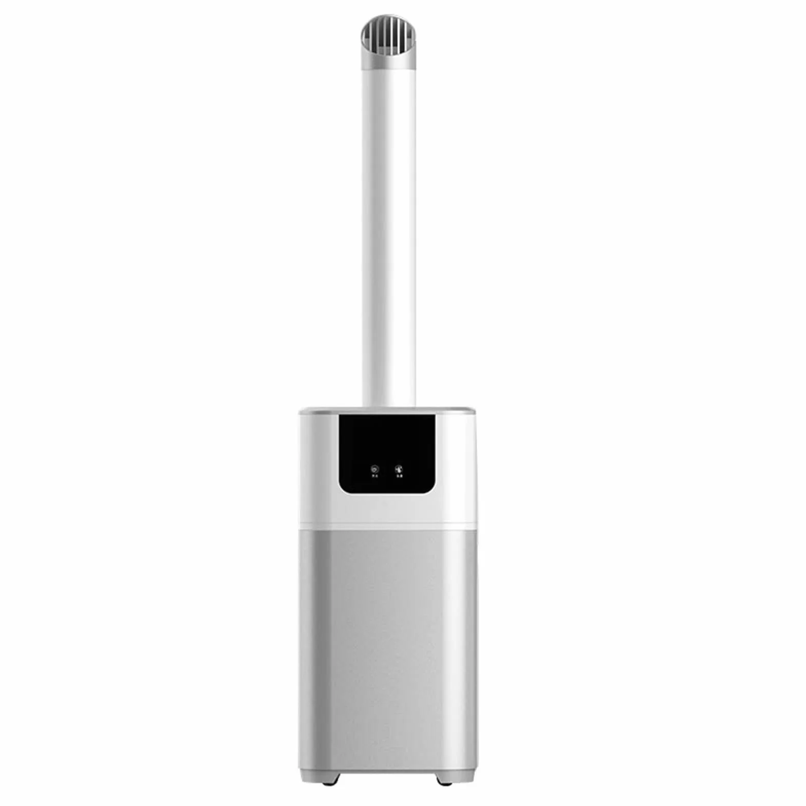 Humidificadores de Aire Humidificador de pie 16L Top de relleno de humidificador silencioso Humidificadores de tiempo con ruedas universales, humedad inteligente Humidificador y apagado automático sin