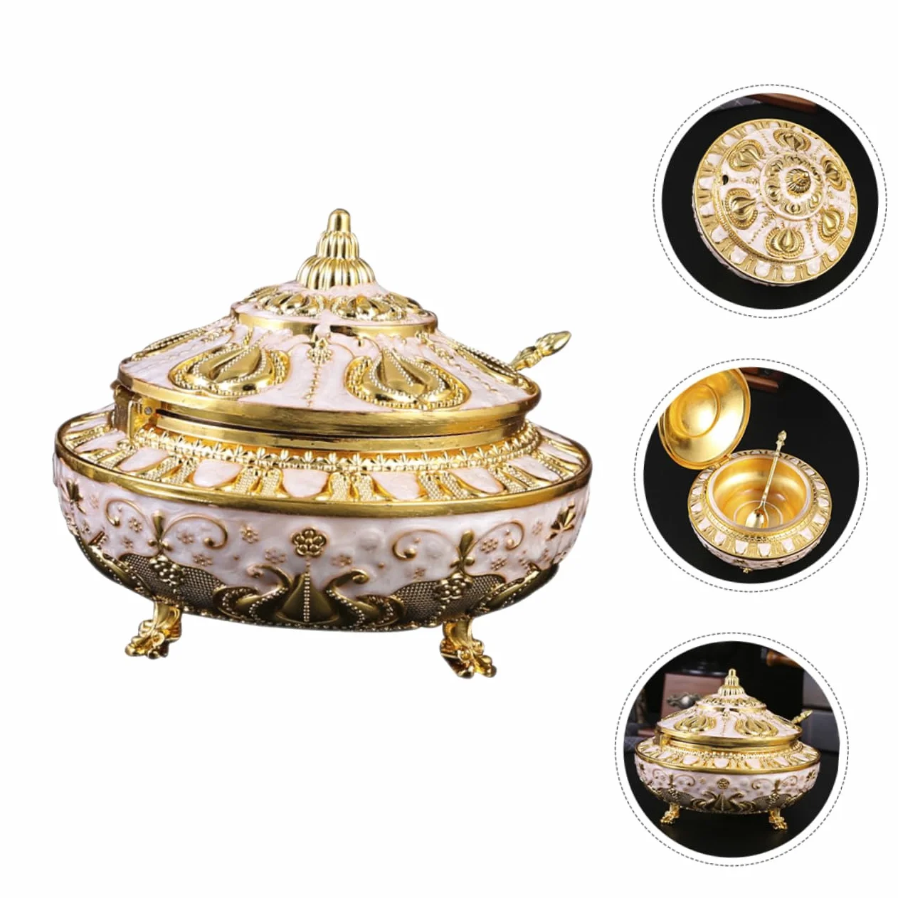 TOPBATHY Tarro De Especias Vintage Dispensador De Sal Bote Multifunción Para Condimentos