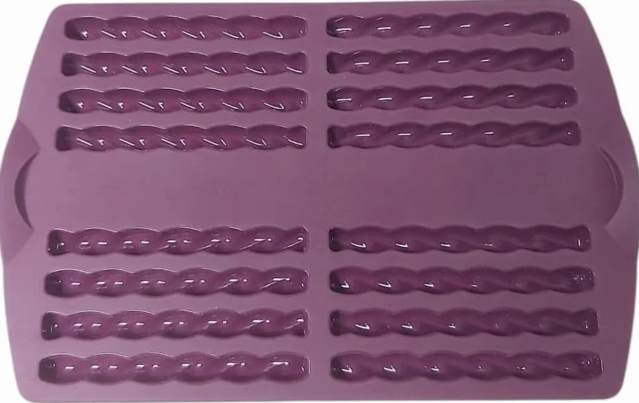 Tupperware Molde de silicona para galletas, palillos de pastelería, churros, barras de silicona para hornear