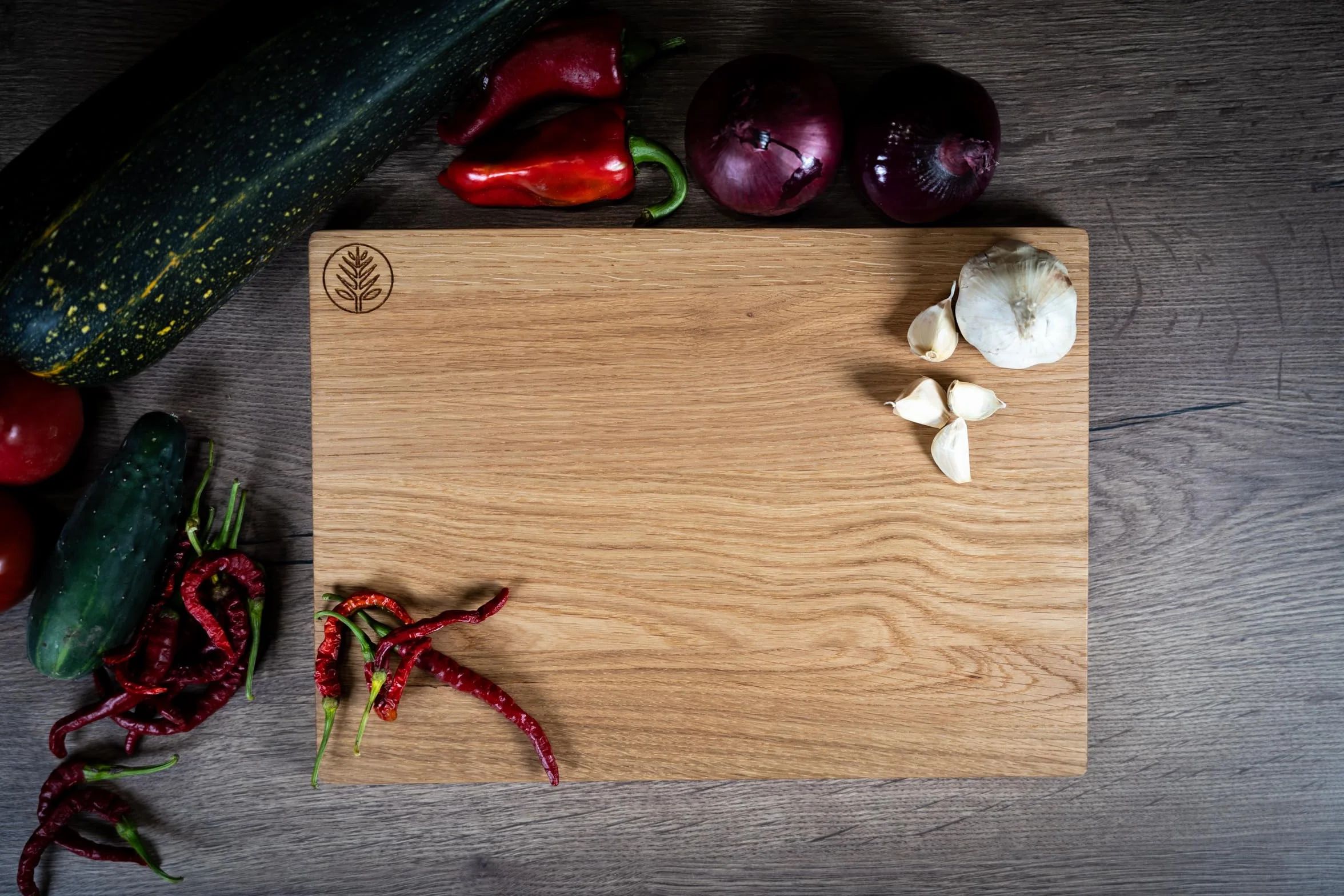 Tabla de cortar de madera 100% roble maciza, tamaño 25 x 35 cm, tabla para servir, tabla de desayuno, tabla de pan, antibacteriana, sostenible