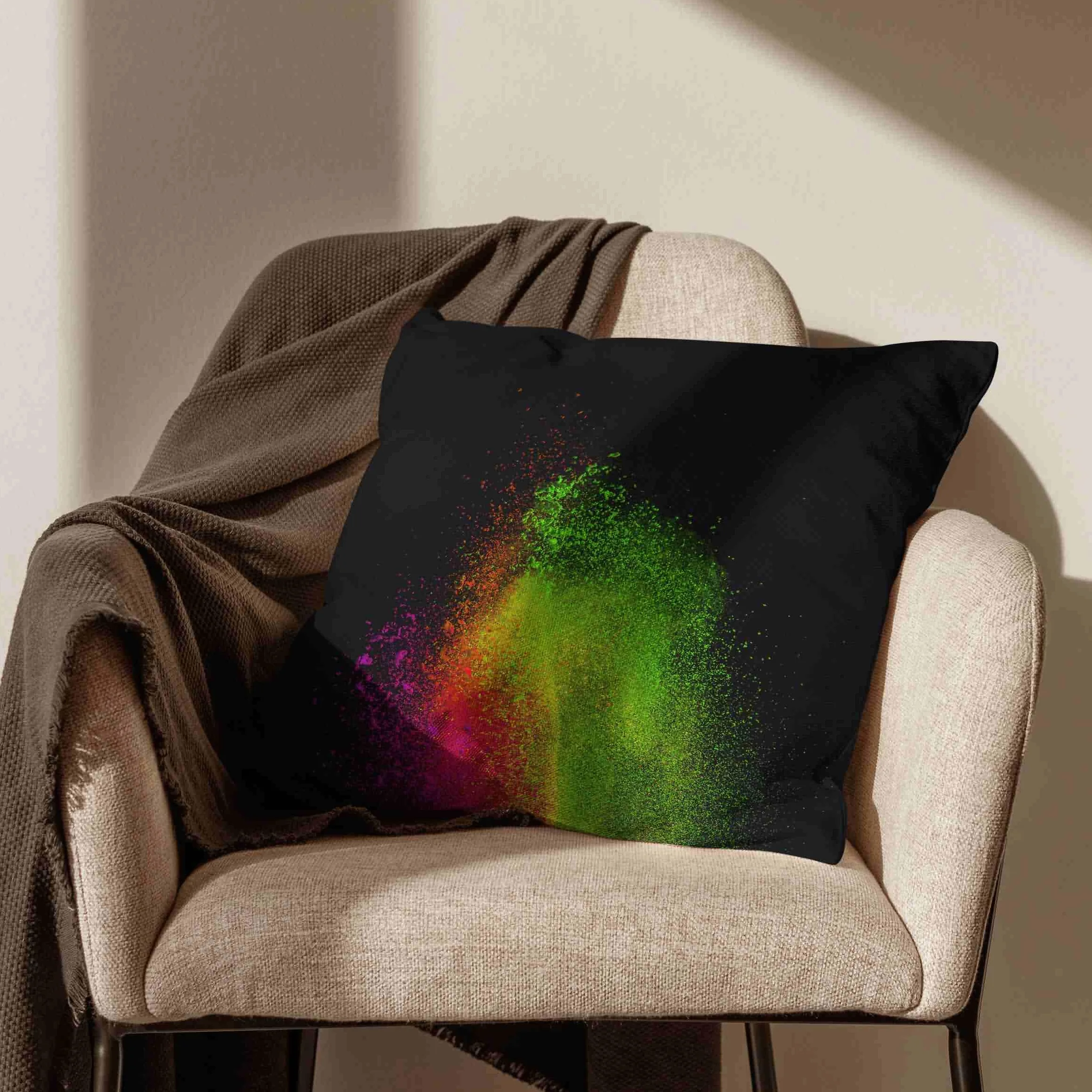 Fundas de cojín de lino de tamaño estándar para muebles de patio, 50 x 50 cm, fundas de cojín decorativas para sofá, sala de estar, decoración de sofá, 4 piezas