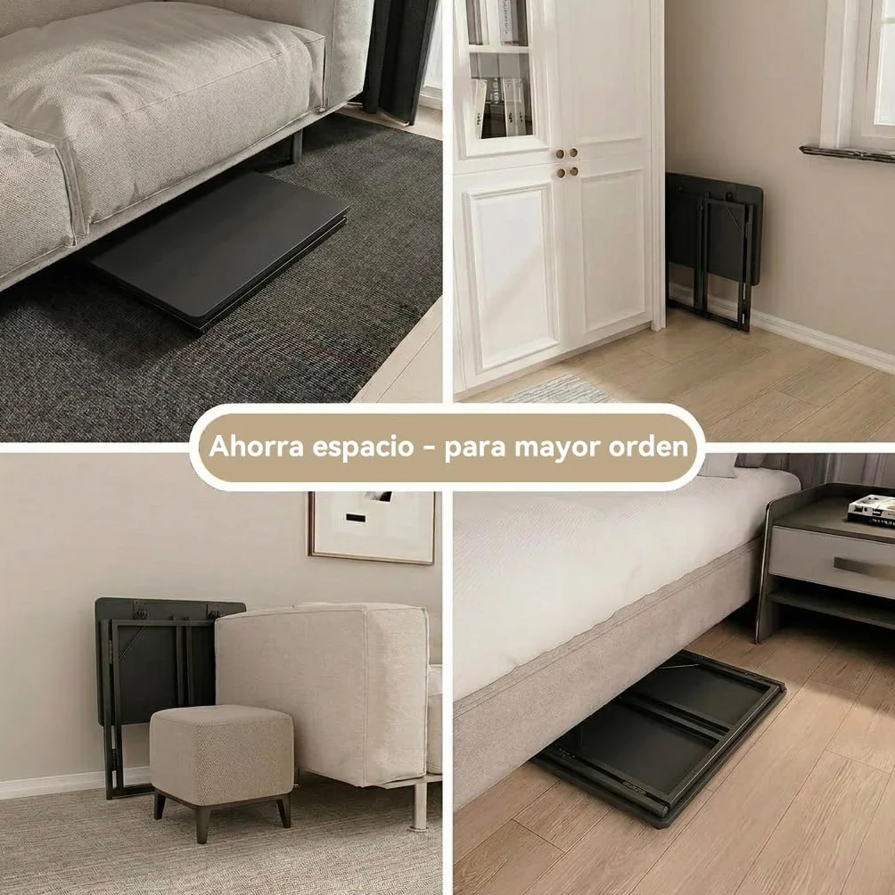 MUSSO F5 Escritorio Plegable 80 x 40 cm sin Montaje | 80 x 40 cm; diseño plegable; sin montaje; escritorio compacto; uso en casa u oficina