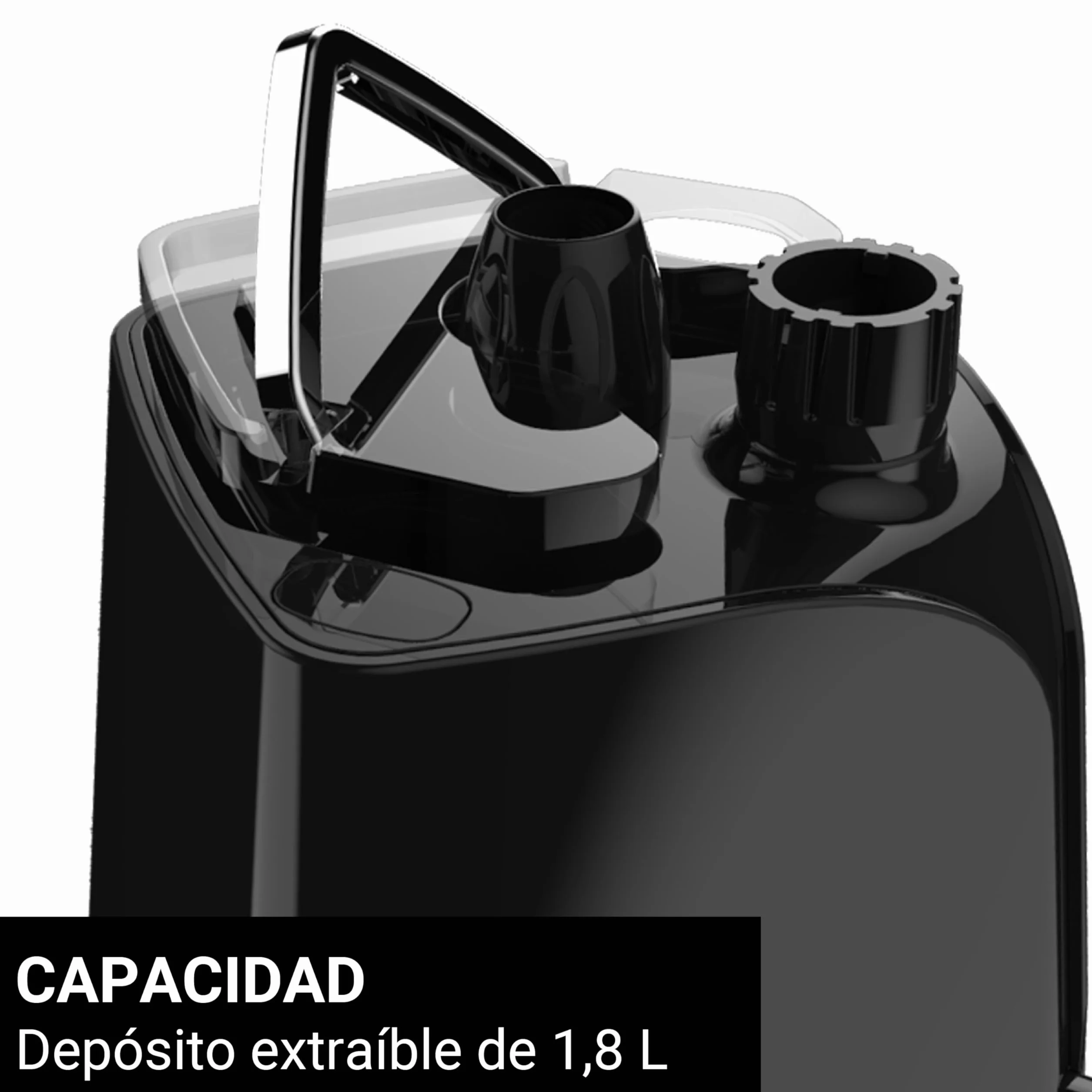 STEAMONE- Plancha de Vapor Vertical 1800W- Tanque de 1,8L- Fácil de Mover 4 Ruedas Motrices- Calentamiento 60s- Válvula Anti-Calcárea- Manguera Triple Protección Térmica- Cable 2m- Steamer H18B