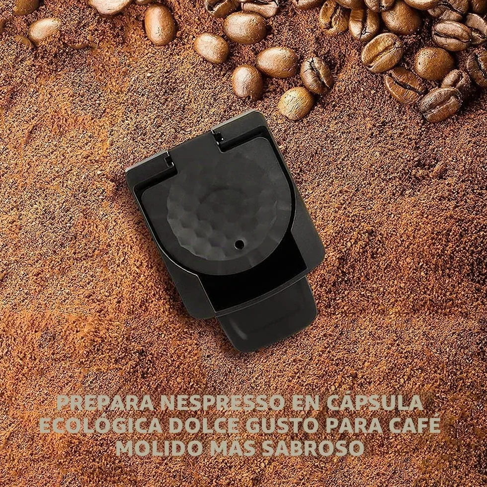 Support de convertisseur d'adaptateur de dosettes de café réutilisables pour capsules Espresso Original Line Compatible avec Dolce Gusto