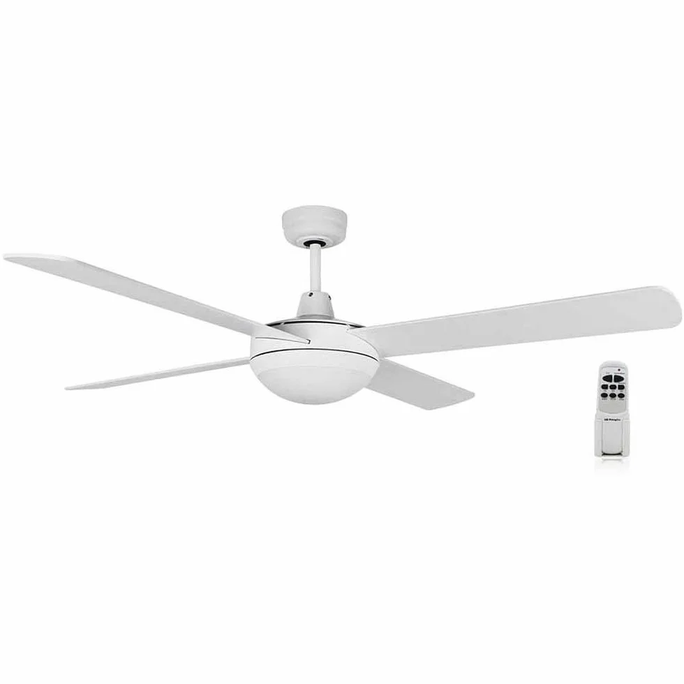 Orbegozo CP 87132 - Ventilador de techo con mando a distancia y luz, temporizador, 4 palas, 132 cm de diámetro, potencia de 60 W y 3 velocidades de ventilación