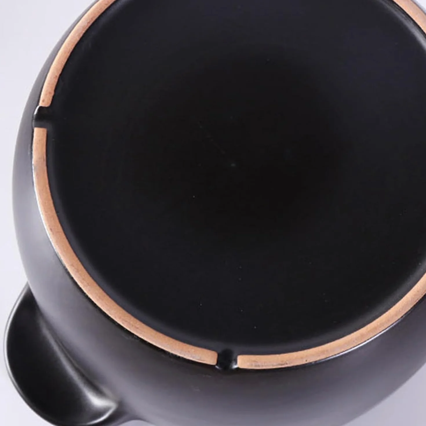 Olla Grande De Barro con Tapa: Olla Versátil De Cerámica para Sopas, Guisos, Arroz Y Carne Cenas con Invitados Y Comidas Familiares. One Color 2.5L/2.3Quarts