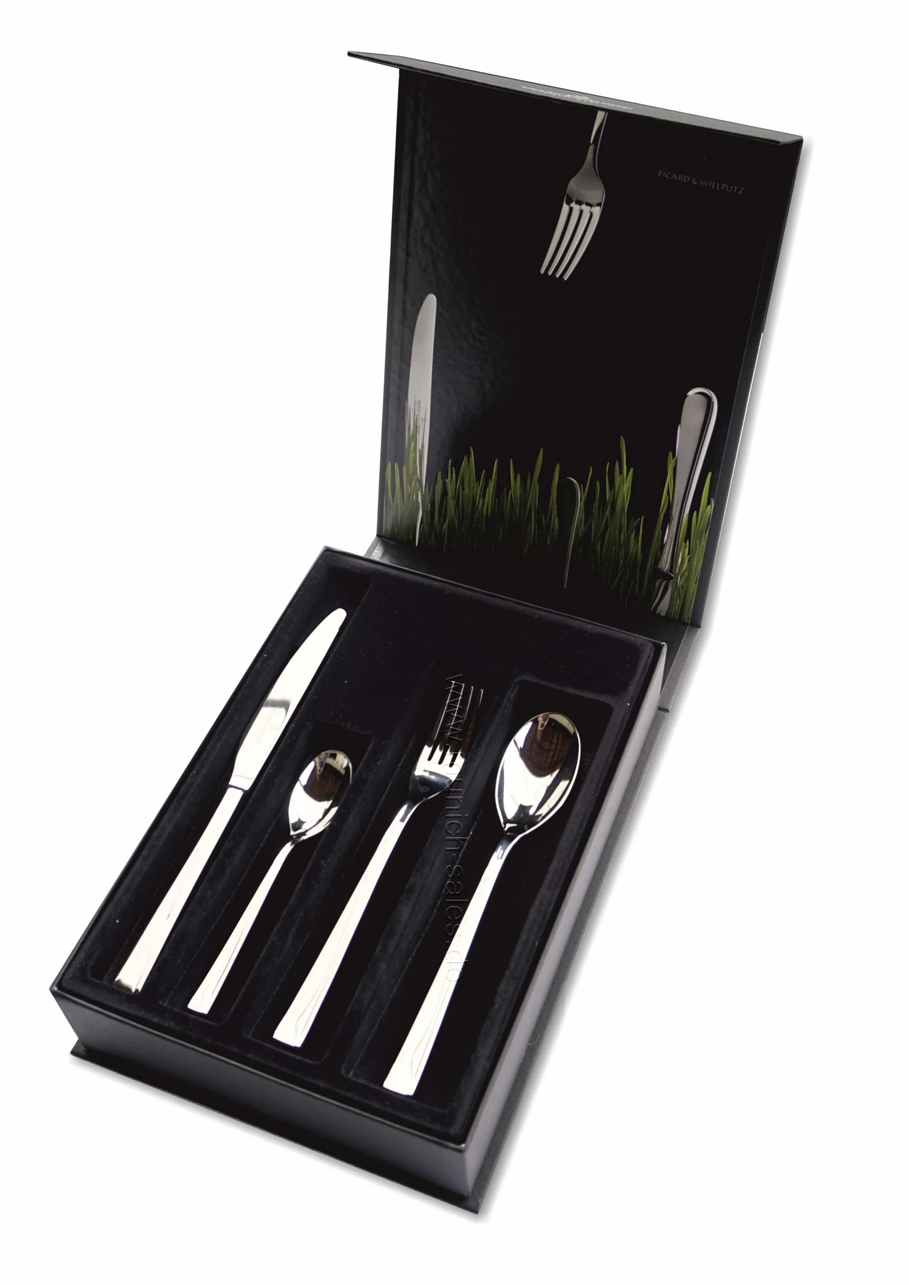 Set de regalo de 24 piezas, de la serie Monterey Bright Steel de Picard & Wielpütz