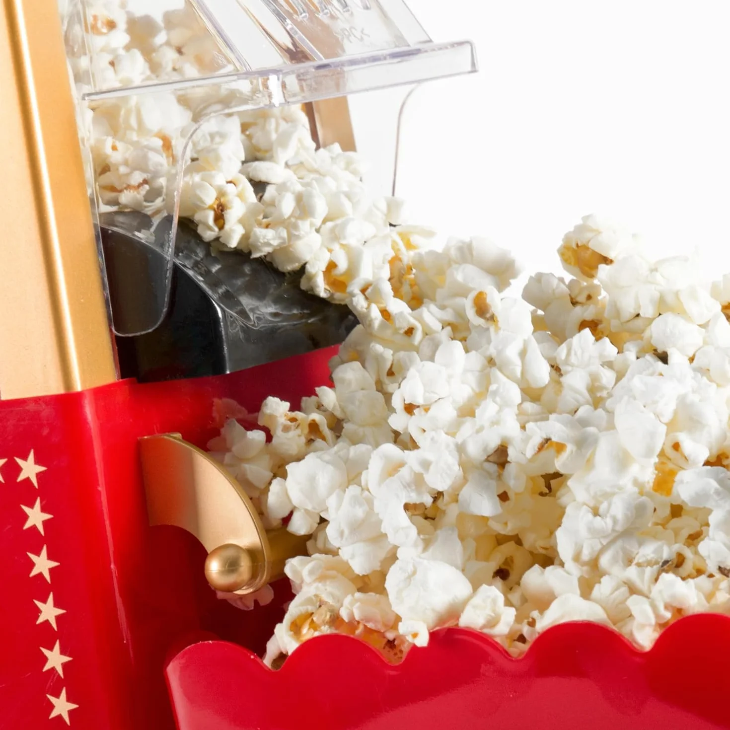 SA Products Máquina para hacer palomitas de maíz de carnaval, máquina para hacer palomitas de maíz Nostalgia, máquina para hacer palomitas de maíz con aire caliente de noche de película, máquina