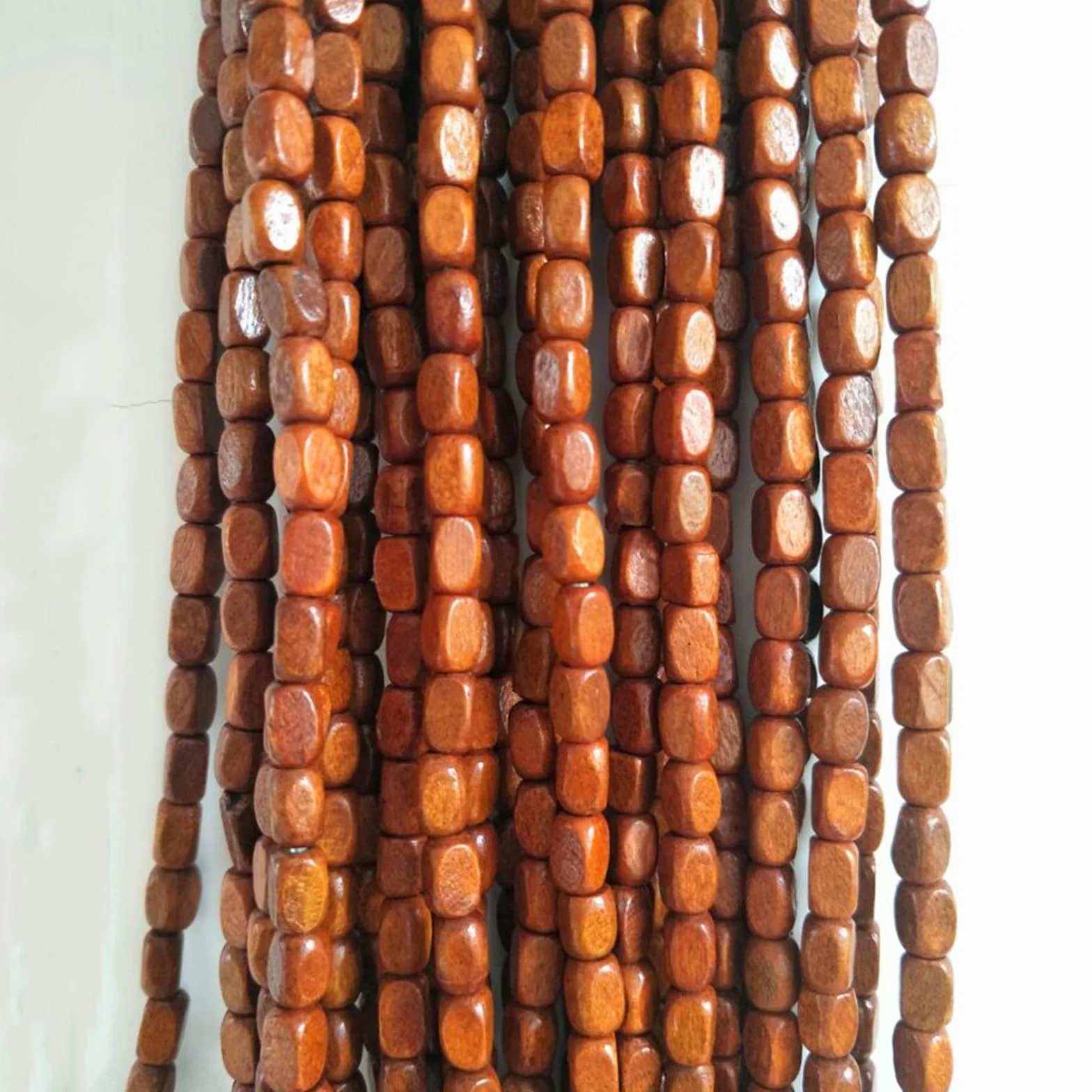 Cortina de Cuentas de bambú Natural, mosquitera divisoria de Puerta de 50 hebras, Personalizable de 50x200cm, Elegante decoración para Ventana y Pasillo, Accesorio ecológico para el hogar.