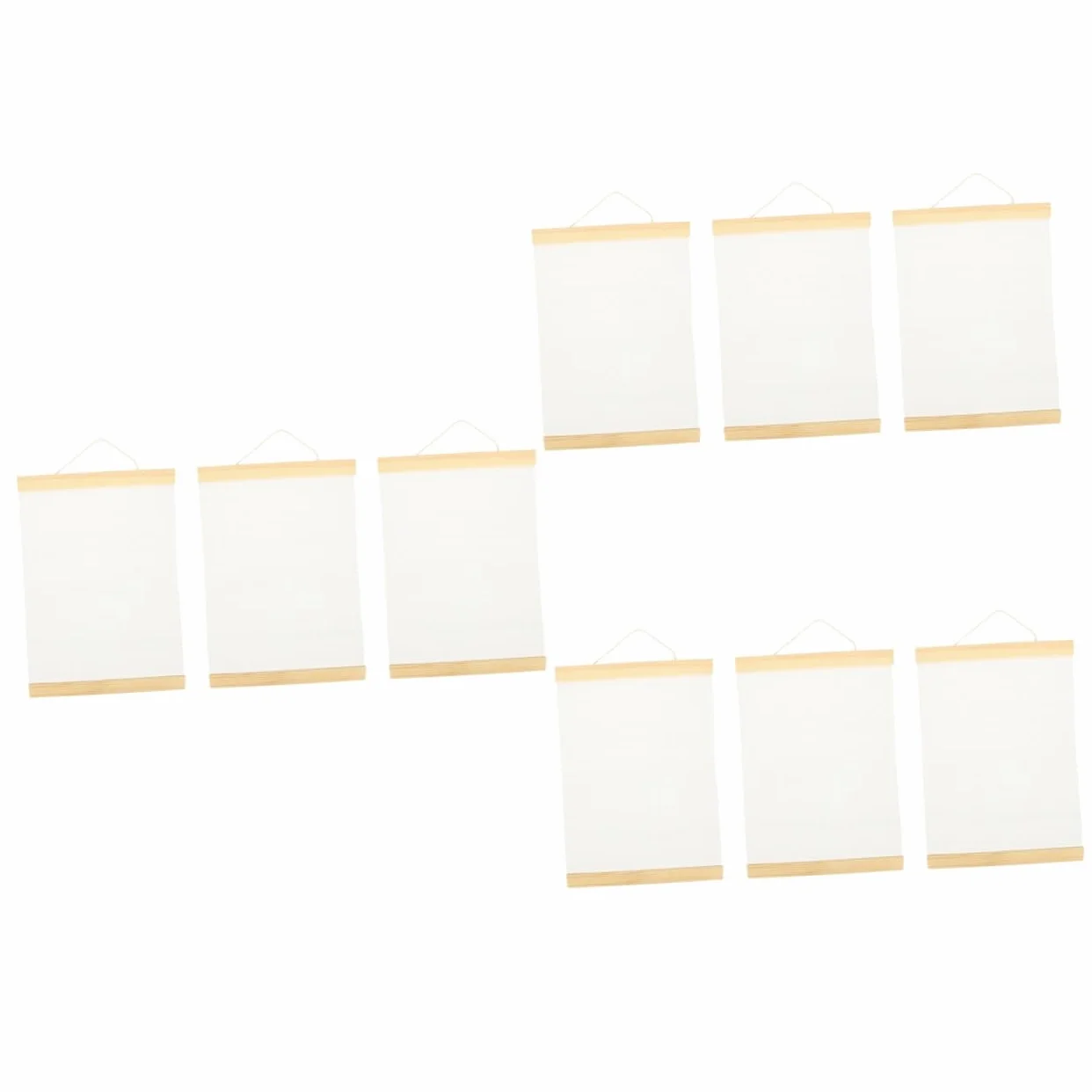 SHINEOFI 9piezas Mini Lienzos Para Pintura Tableros De Lona Cuadrados Para Arte Para Principiantes Perfectos Para Pintura Al Óleo y Acrílica