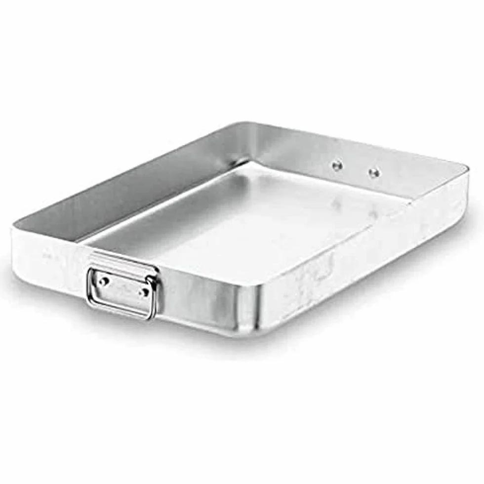 LACOR - 20570A - Rustidera con Asa Abatible 70 cms Aluminio