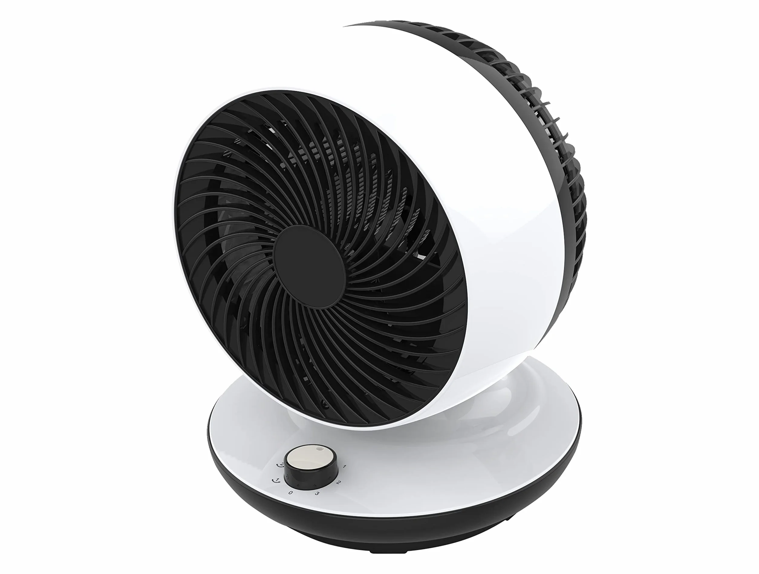 PUR LINE | Ventilador de Sobremesa 45W con Oscilación Vertical de 90º – 3 Velocidades, Diseño Compacto y Bajo Consumo, Ideal para Hogar u Oficina