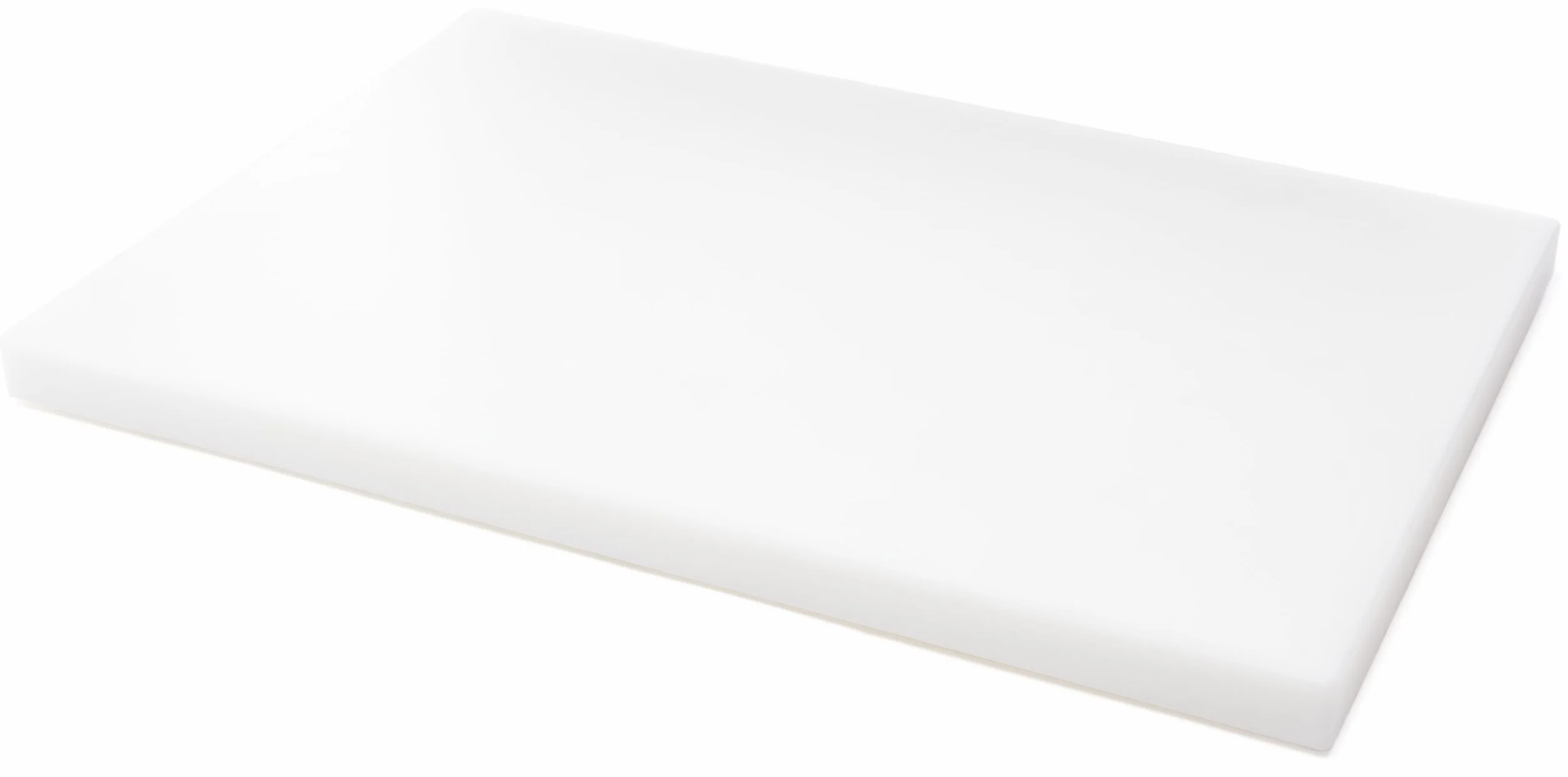 Lacor 60407 - Tabla Corte Polietileno .- Blanca - Utensilio de Cocina | En plástico apto para alimentos, superficie de corte higiénica y estable; ideal para cocina profesional y uso diario en casa