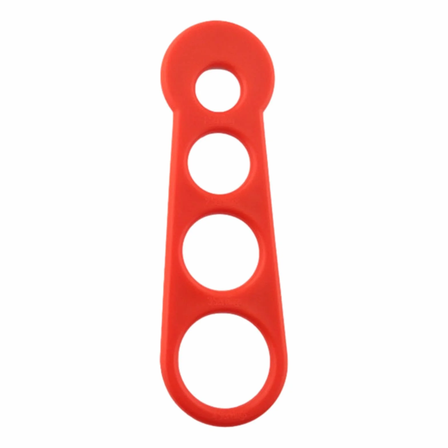 Medidor de Pasta de Espagueti de Acero Inoxidable - Herramienta de 4 Agujeros para Medir Espaguetis
