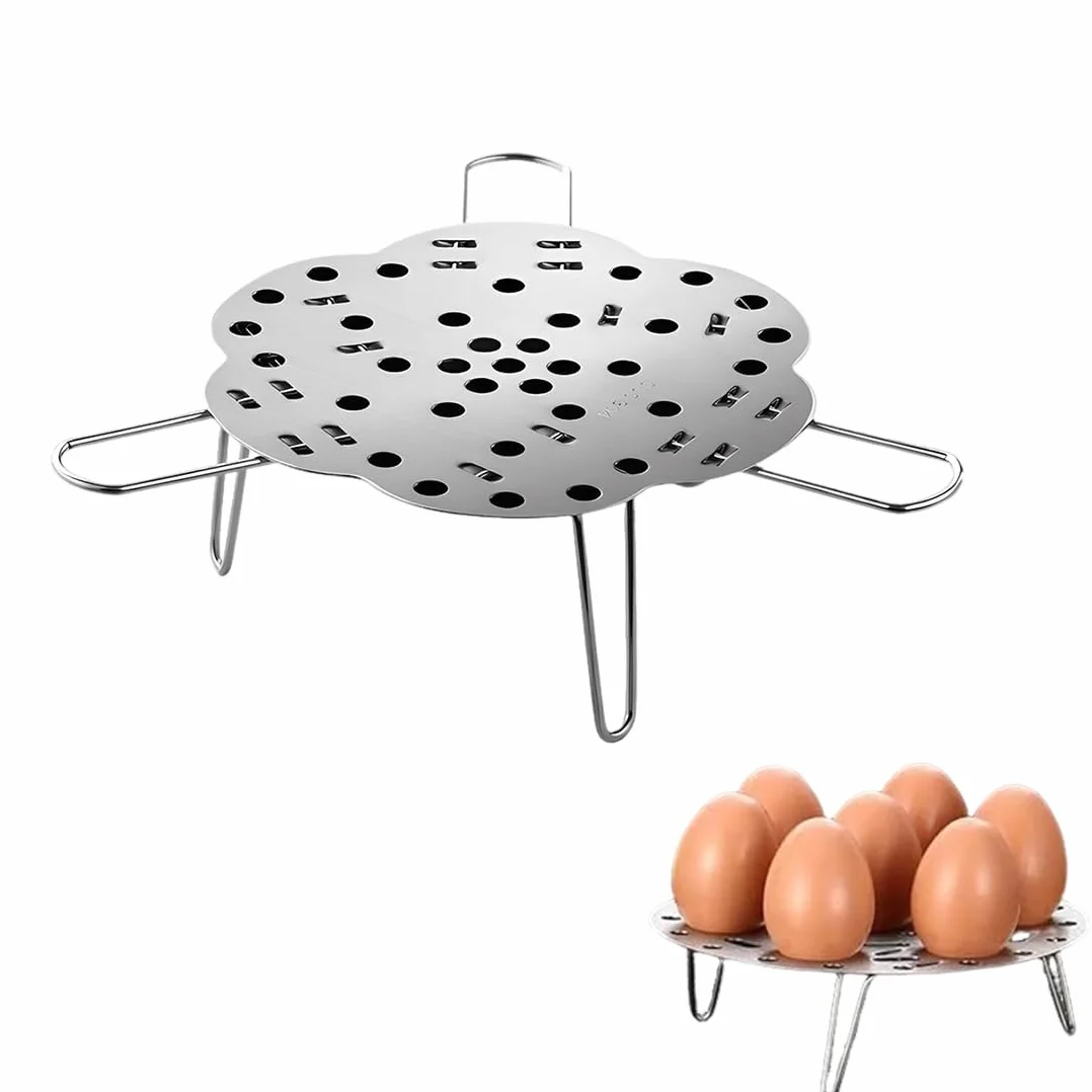 Rejilla Vapor de Acero Inoxidable Soporte Cocina Parrilla Vapor