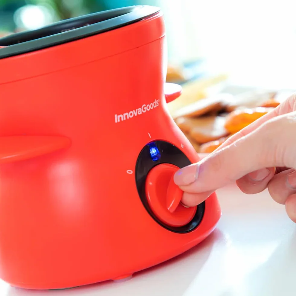 InnovaGoods® Fonlat Fondue de Chocolate con Accesorios, Elegante para Hogar y Fiestas