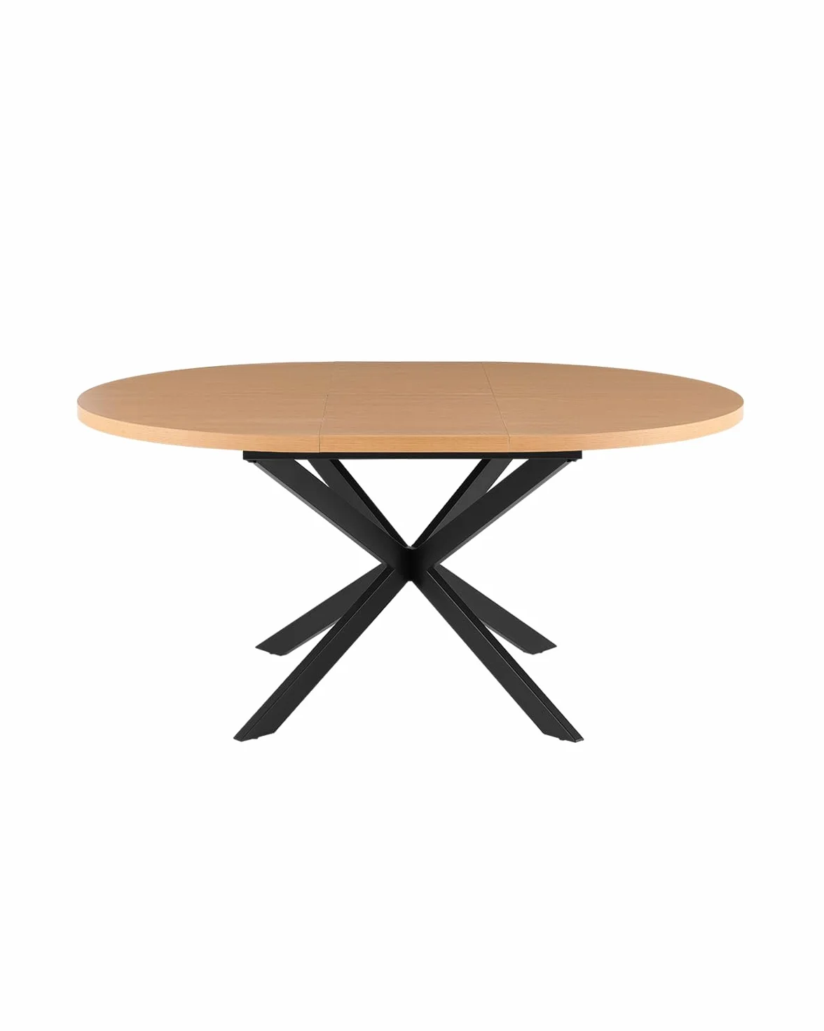 DEKIT GRUPO RIMOBEL Livan Home - Mesa de Comedor Redonda Extensible Elvia