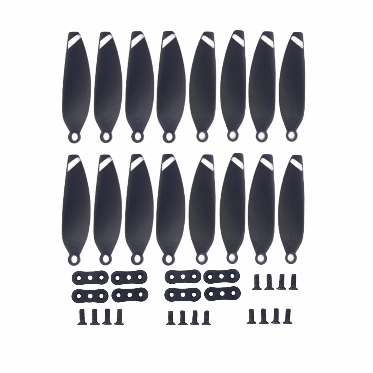 sea jump 16 hélices para cuadricóptero plegable HS175D HT50 X500pro X650 Z6pro W3 F11MINI F7MINI V11MINI Fotografía aérea, piezas de repuesto para cuchillas de dron RC