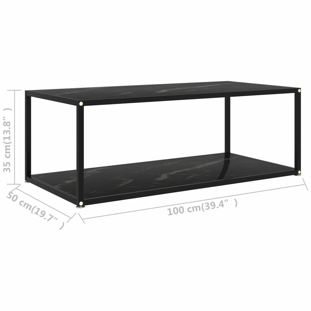 Mesa de centro moderna con diseño de 2 niveles de vidrio templado y acero, mesa de café estable con tablero resistente para salón, ideal para aperitivos, bebidas y