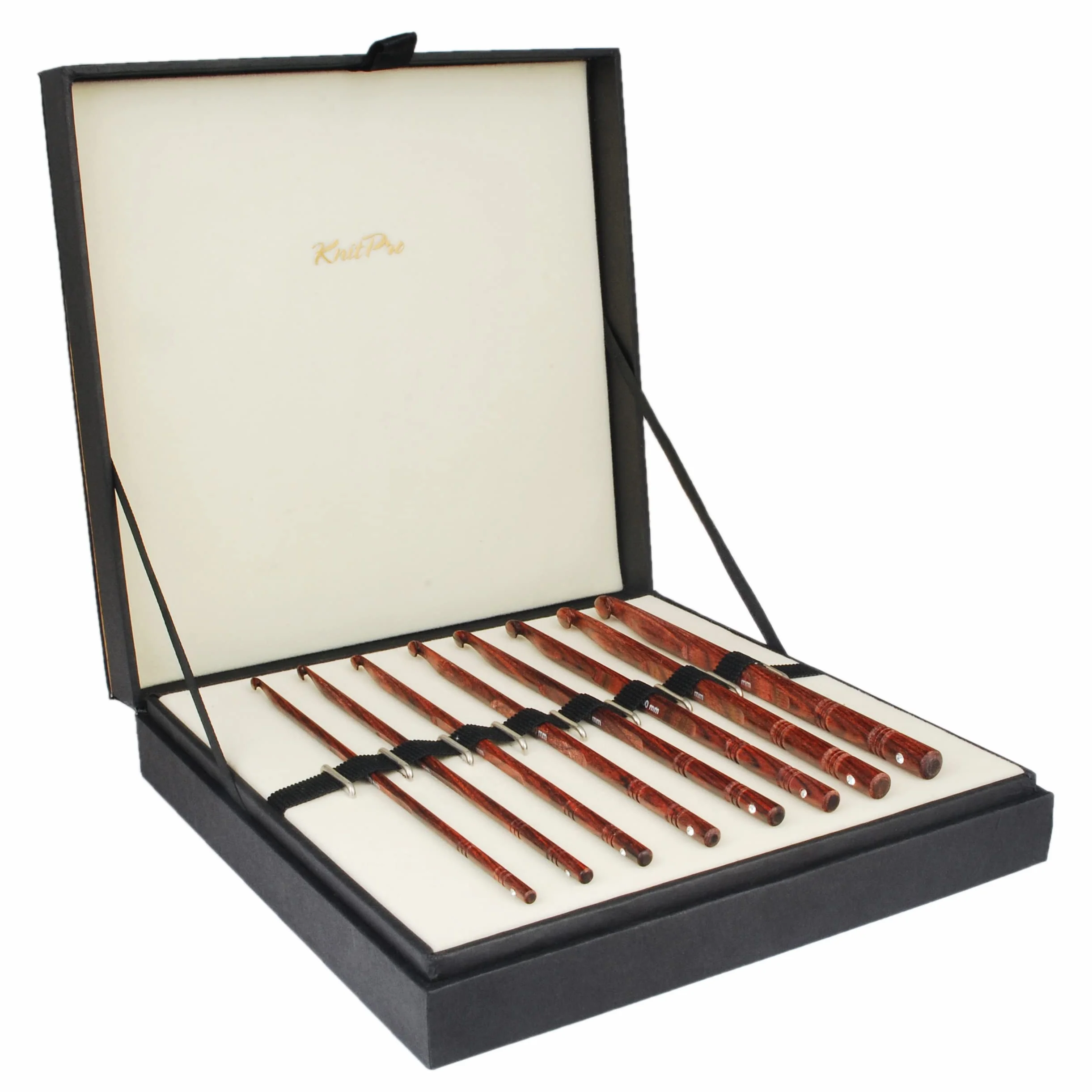 Knit Pro Set DE Agujas DE Ganchillo Symphony Madera Rosa 3.50-8.00MM - 1PCS