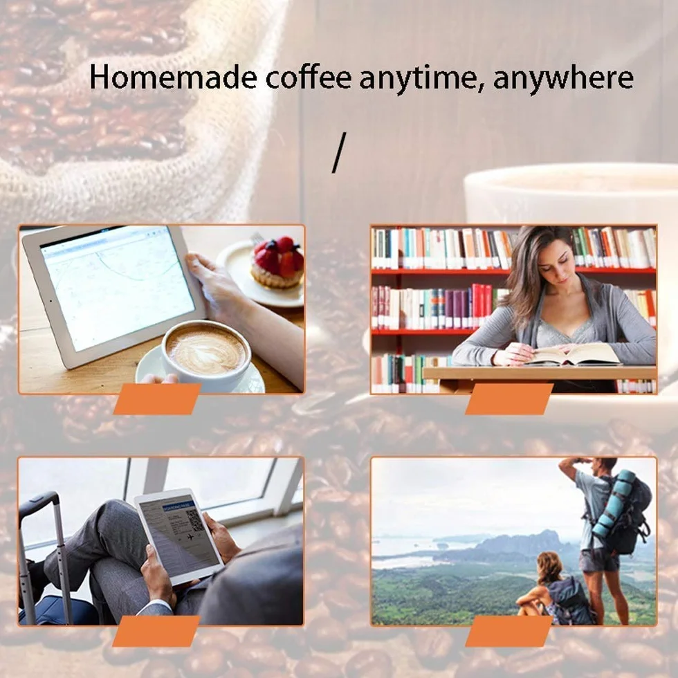 Cafetera, Cafetera con Filtro de café, Cafetera de Acero Inoxidable Negro y Cepillado, Mini cafetera Totalmente automática, 650 W, para Familia, Oficina, para Cocina Espresso Interesting