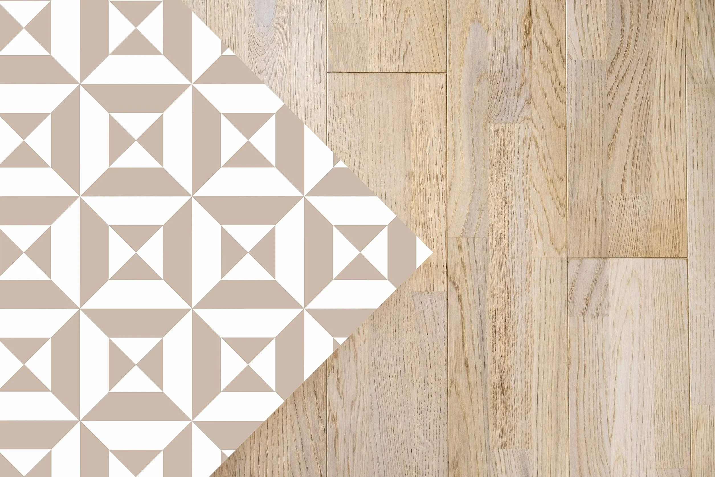 Panorama Alfombra Vinílica - Modelo Geometría Rosa 80x200 cm - Varios tamaños - Decoración Hogar, Cocina y Salón