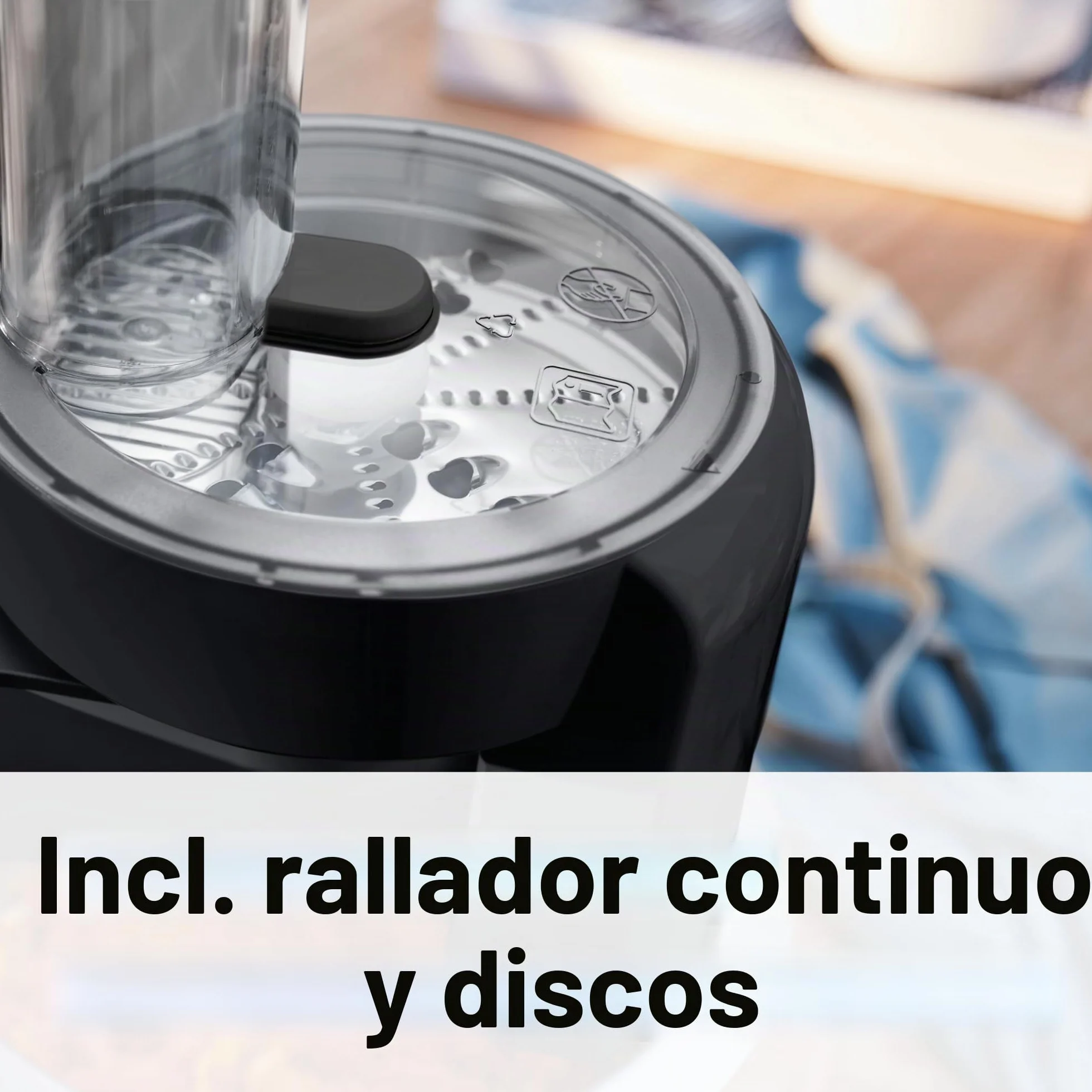Bosch Robot de cocina MUM Serie 2 MUMS2EB01, cuenco de acero inoxidable de 3,8 L, agitador planetario, gancho para amasar, batidor, batidor de acero inoxidable, 3 discos, 700 W, negro