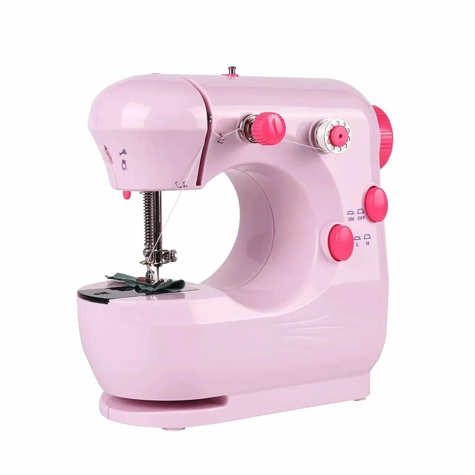 Máquina De Coser Multifunción For El Hogar, Micro Mini Pedal Eléctrico Dos Velocidades, Manual Portátil, Reparación Del, Bricolaje