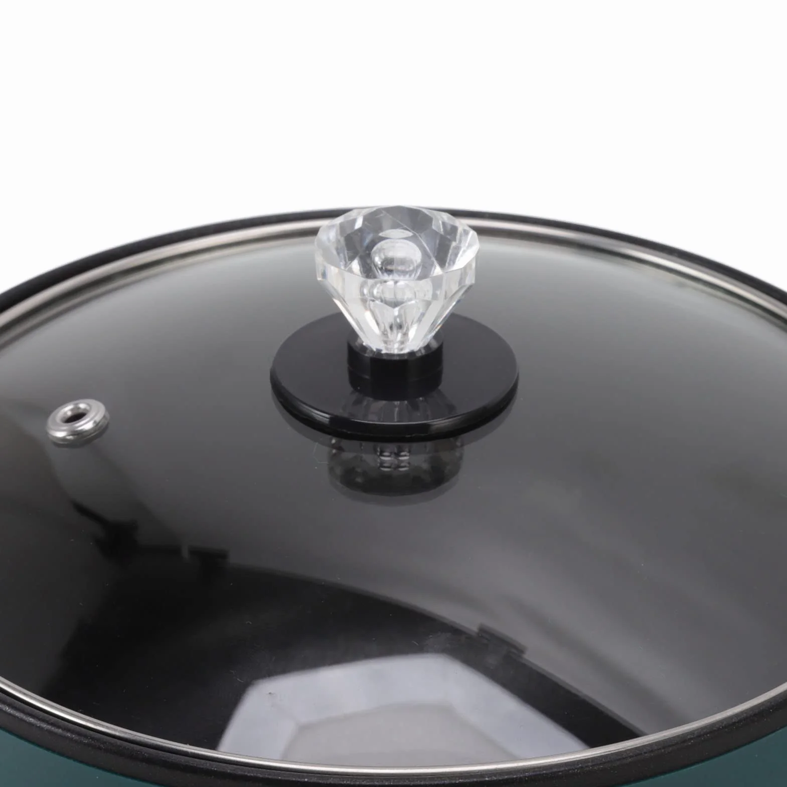 TOPINCN Olla de Cocina Eléctrica 1.8L Antiadherente Grado Alimenticio 2 Modos 6 Funciones