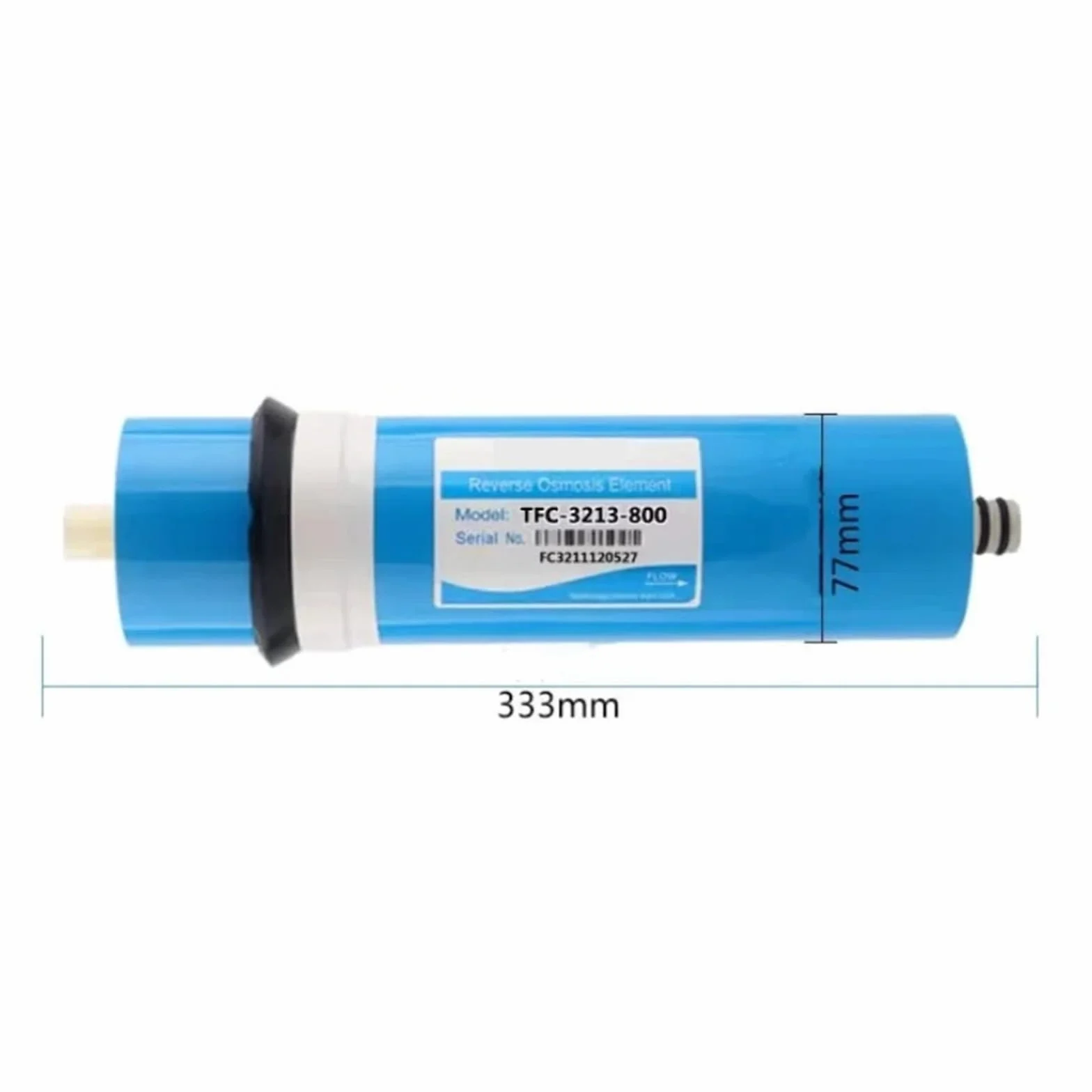 Reemplazo de filtro de membrana de ósmosis inversa de 800 GPD, sistema de filtro de ósmosis inversa de 3213-800 GPD for debajo del fregadero Debajo del fregadero