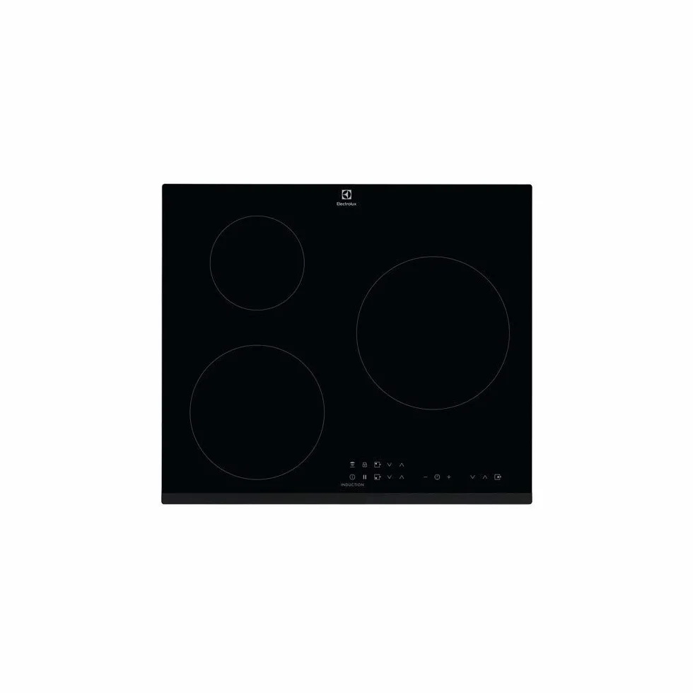Electrolux Placa Integrada con placa de inducción de CIT60330BK - Placas (Integrado, Placa con placa de inducción, Negro, 2500 W, Ronda, 14,5 cm)